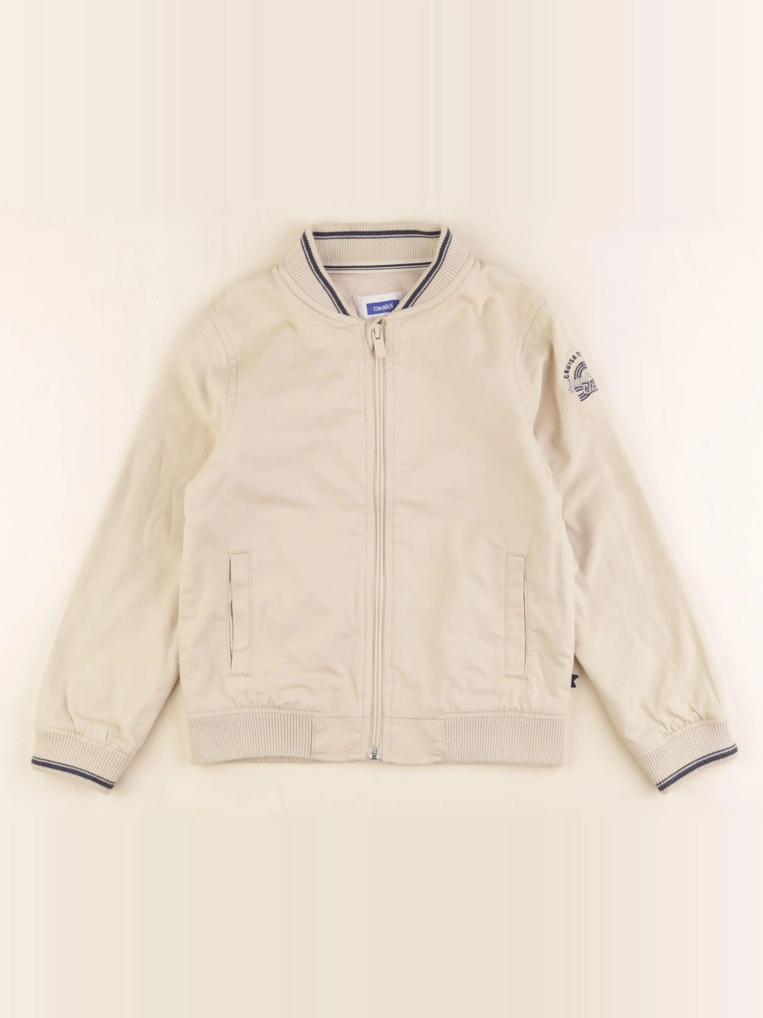 Okaidi - veste beige - 6 ans