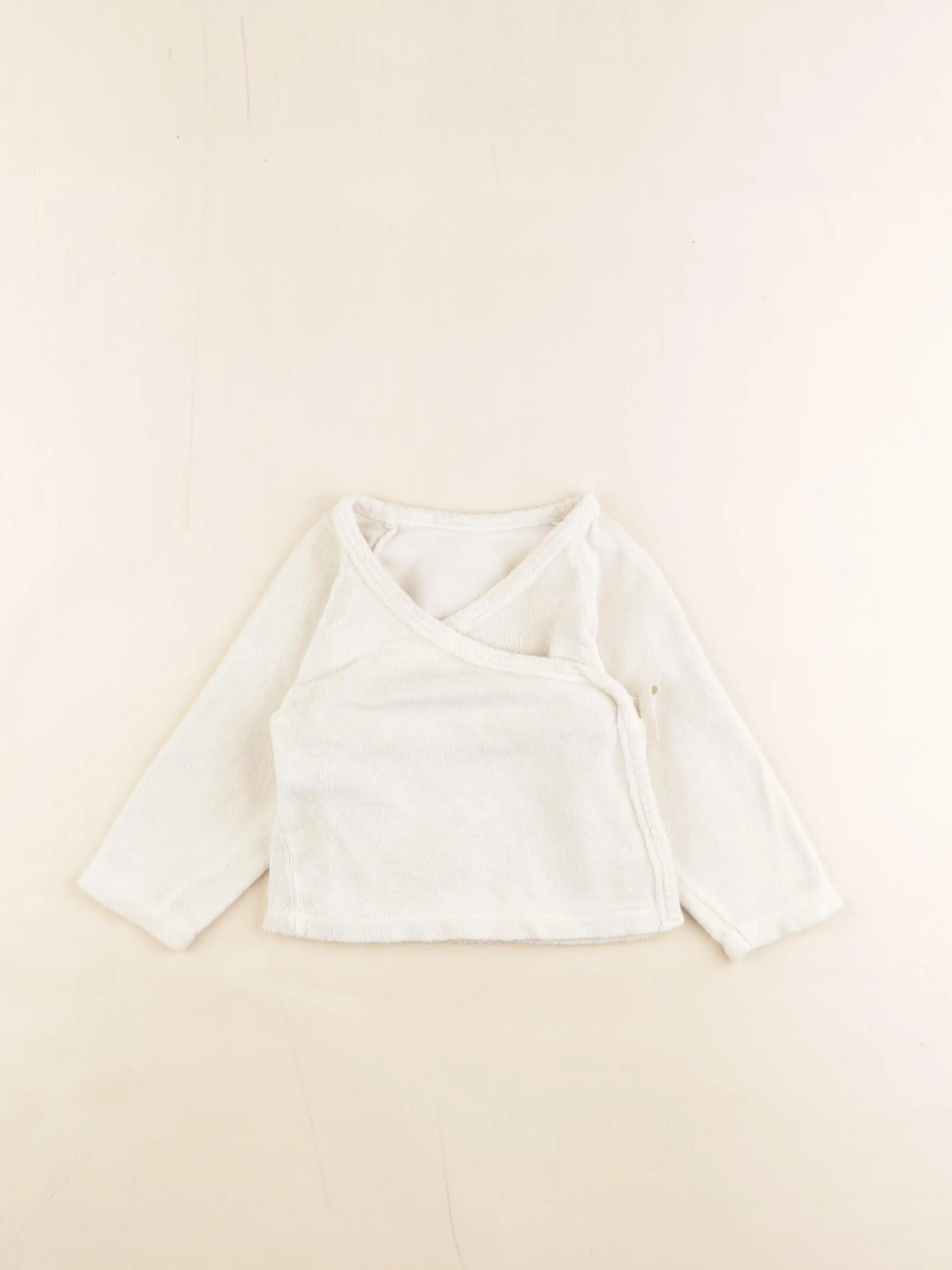 Poudre Organic - gilet beige - 9 mois