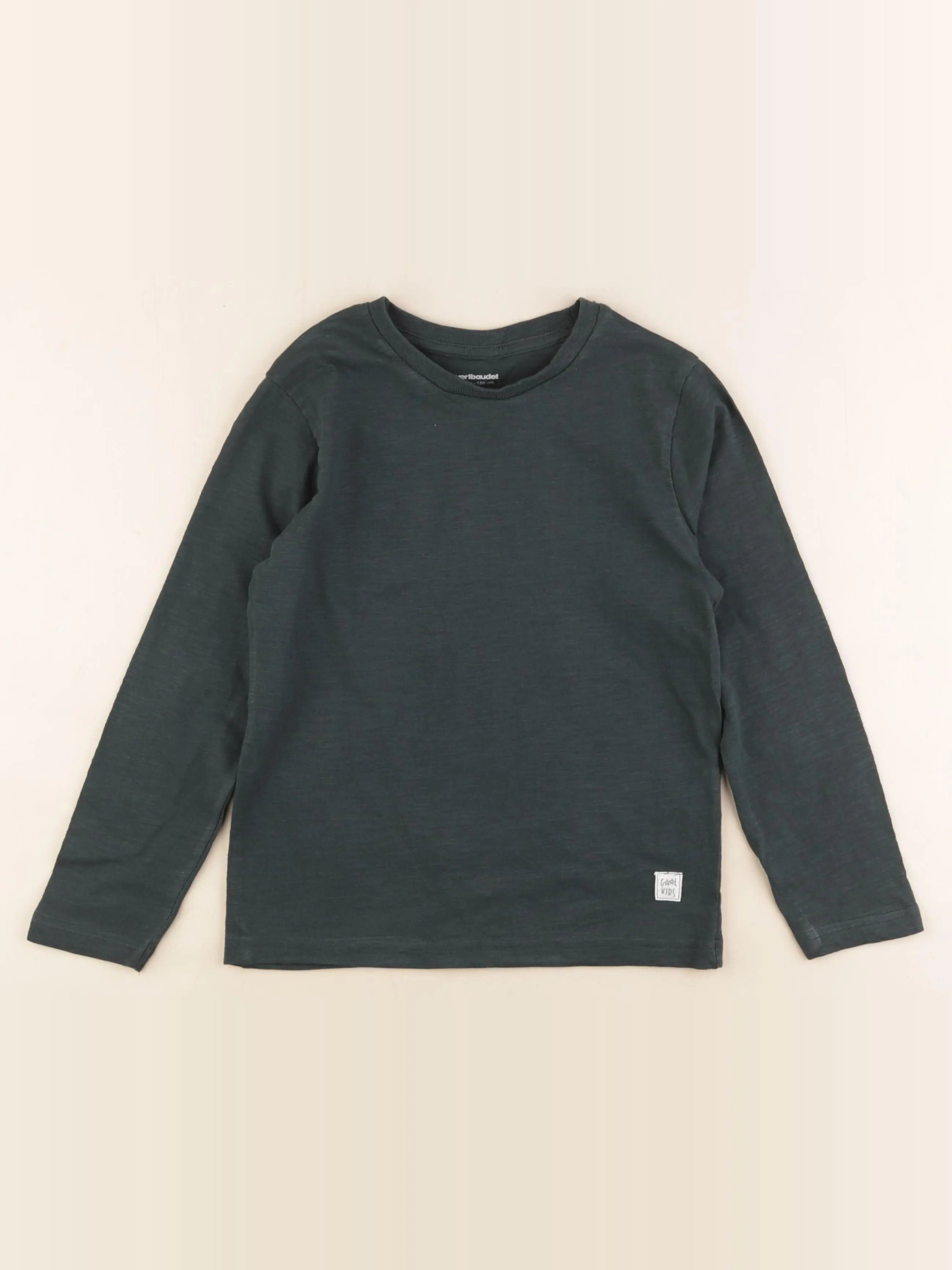 Vertbaudet - tee-shirt vert - 8 ans