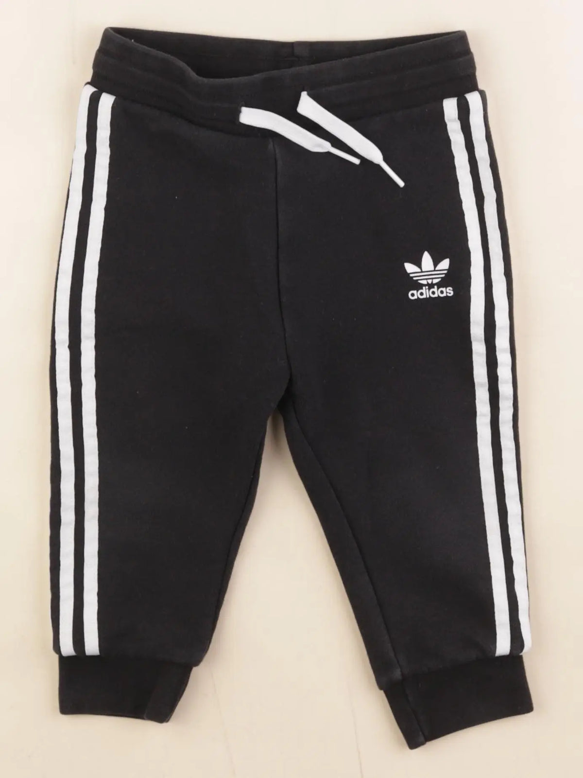 Adidas - jogging noir - 9/12 mois