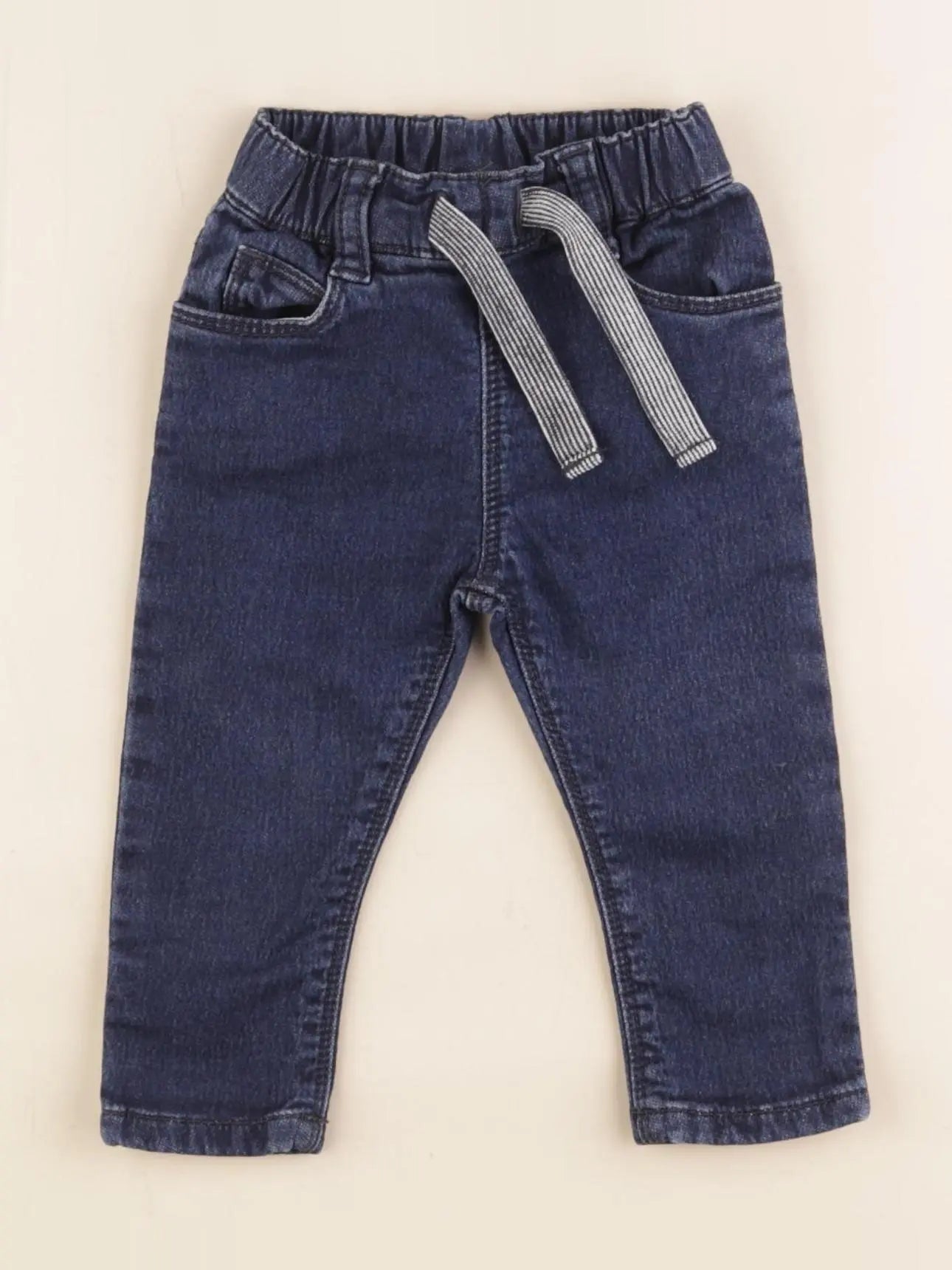 Petit Bateau - jean bleu - 3 mois