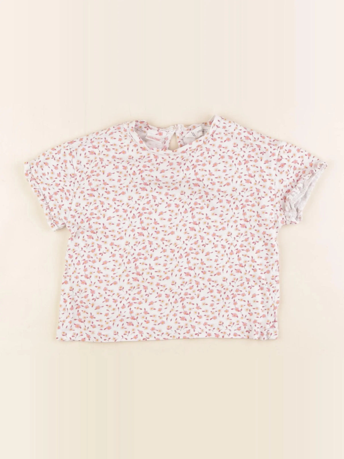 Mango - tee-shirt rose - 18/24 mois