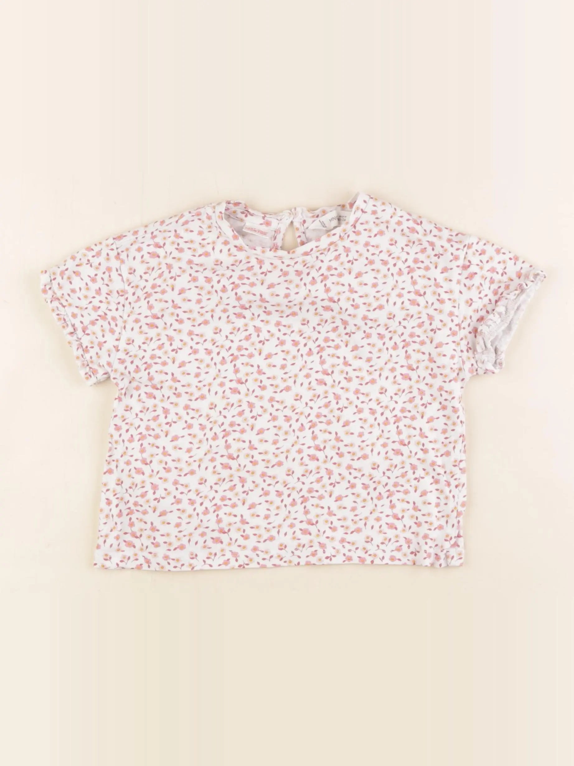 Mango - tee-shirt rose - 18/24 mois