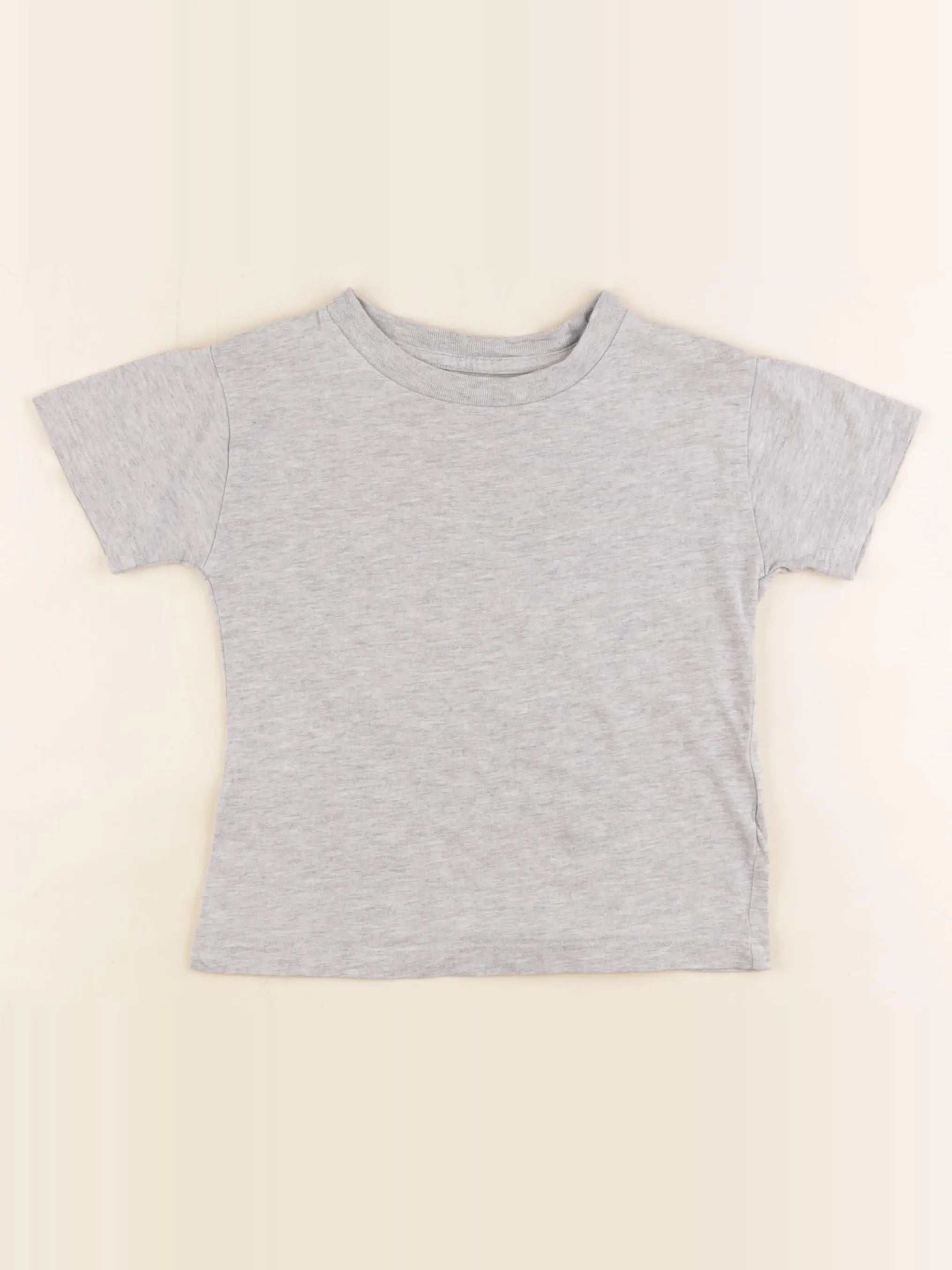 Monoprix - maillot de corps gris - 4 ans