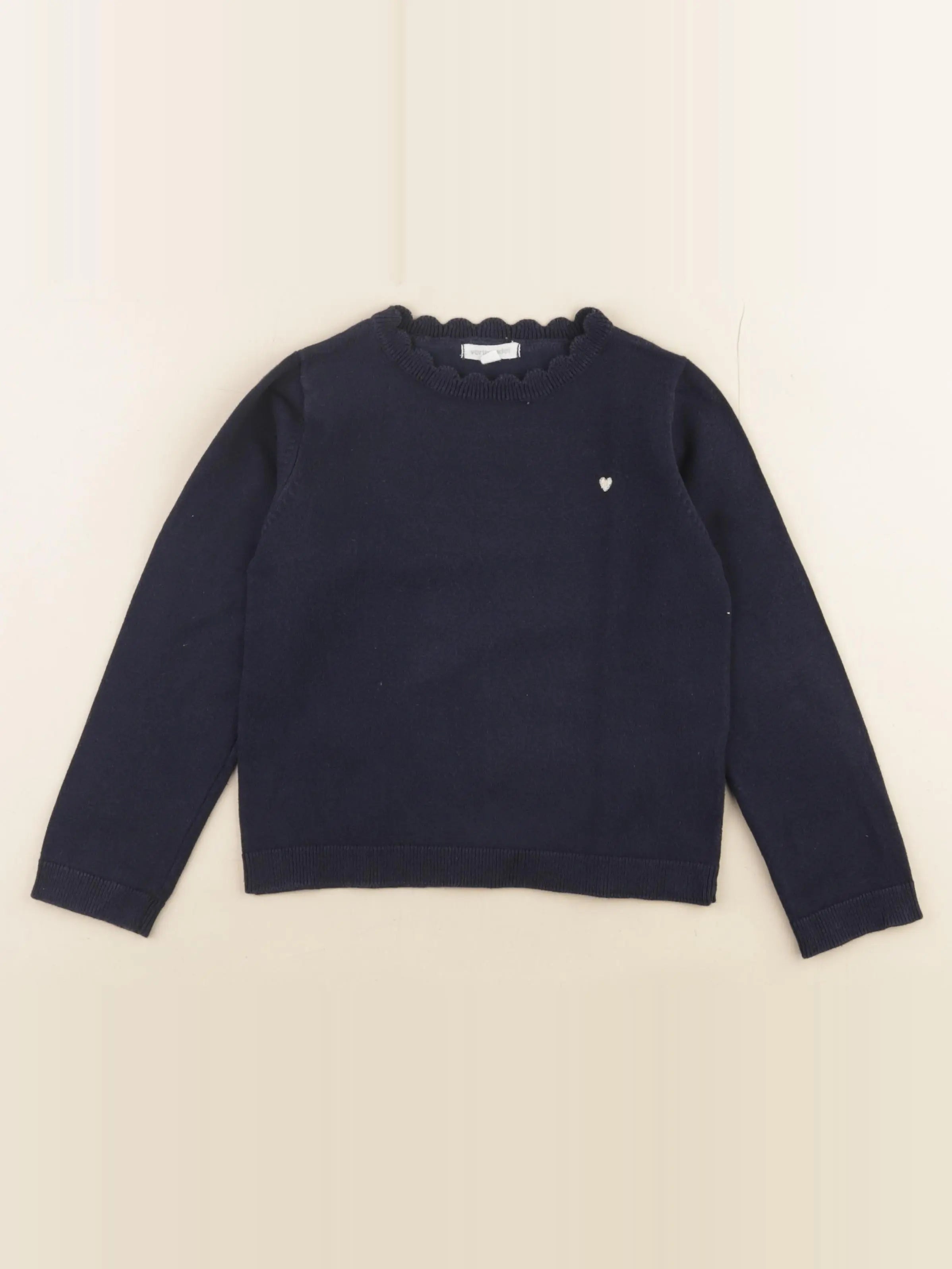 Vertbaudet - pull bleu - 5 ans