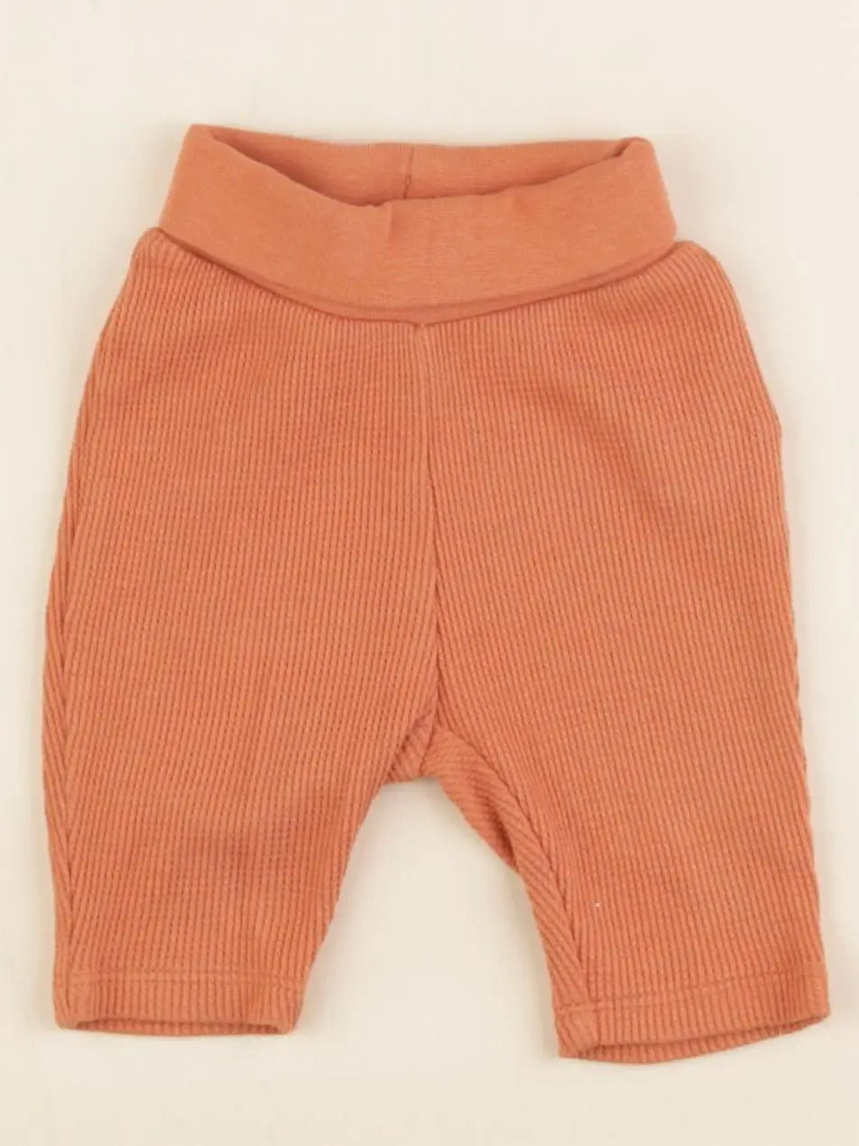 Tape à l'oeil - pantalon orange - 1 mois
