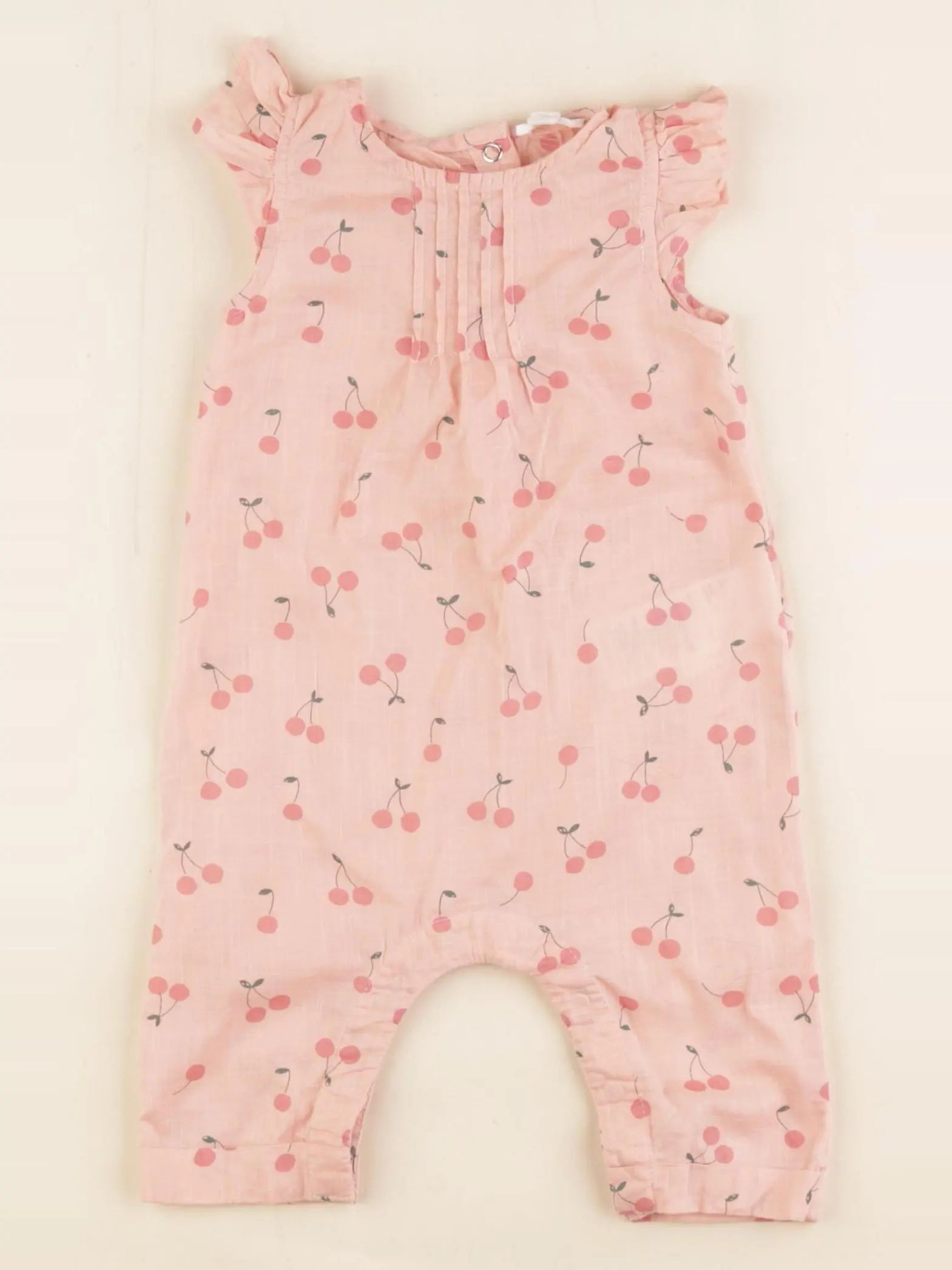 Vertbaudet - combinaison rose - 3 mois