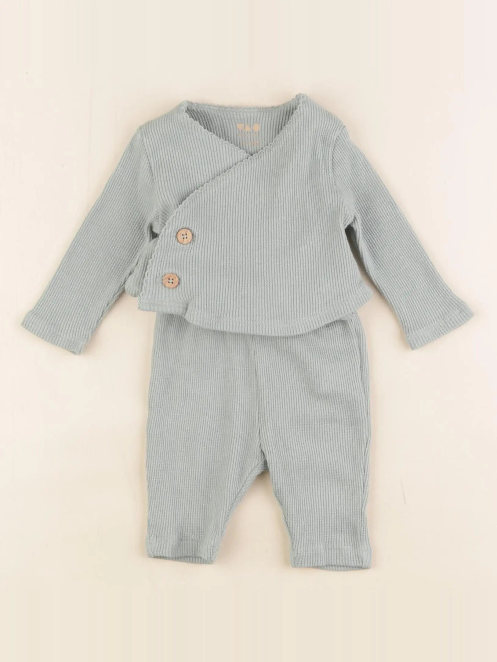 Tape à l'oeil - ensemble vert - 1 mois