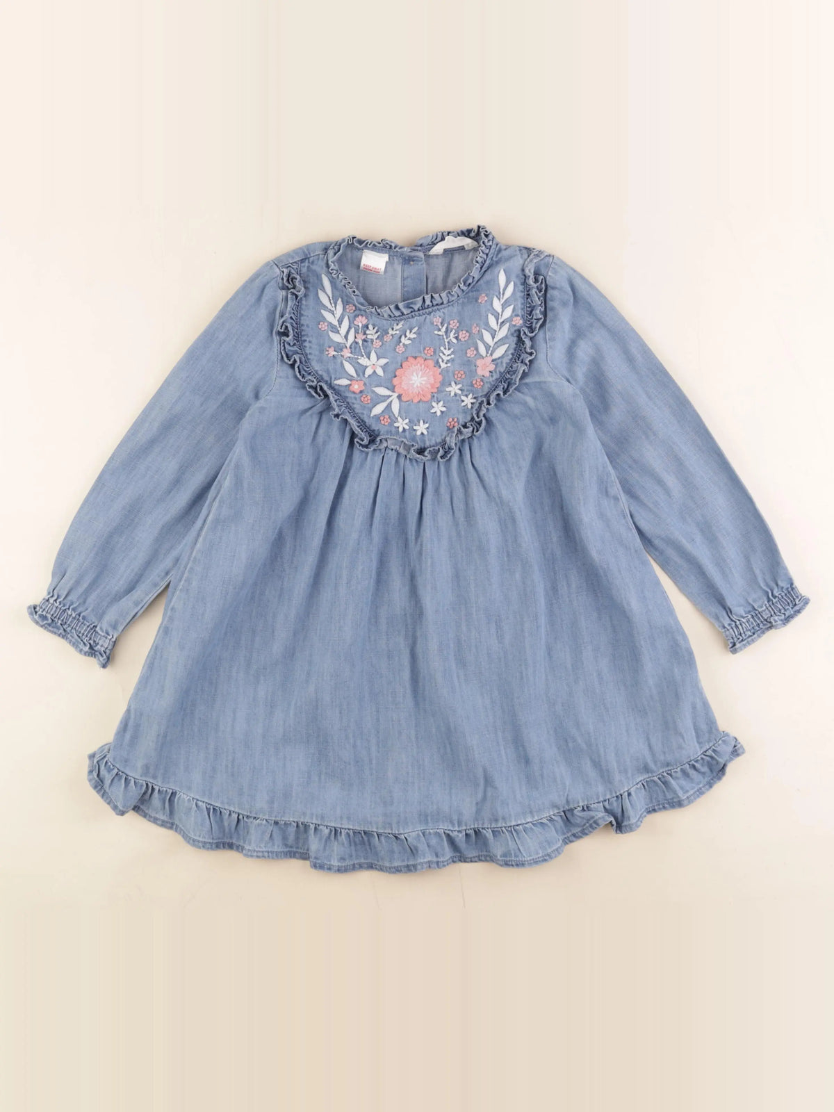 Mango - robe bleu - 5/6 ans