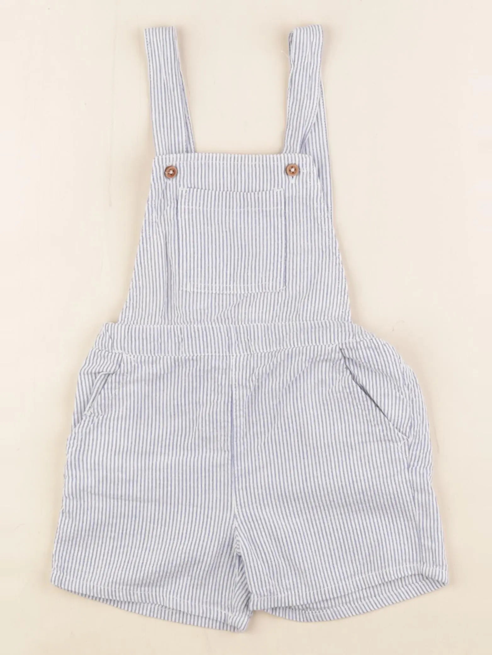 Boutchou - salopette bleu, blanc - 24 mois