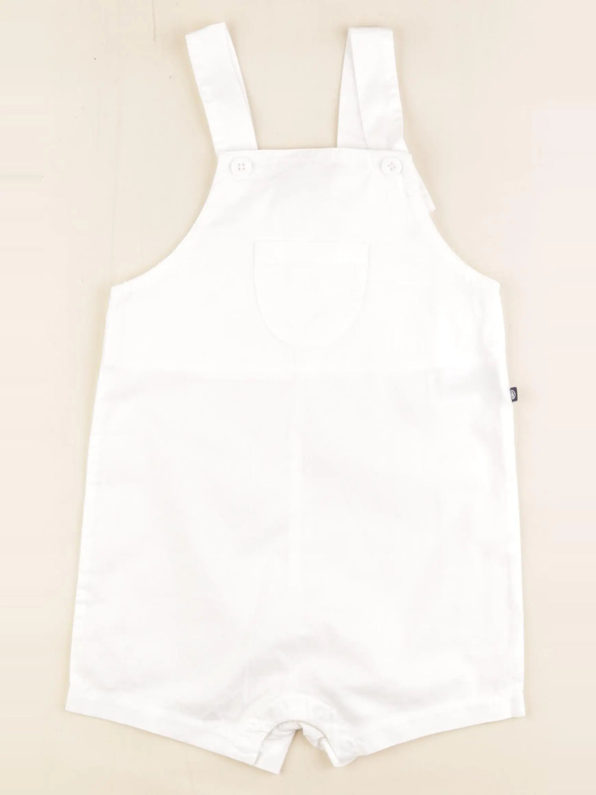 Petit Bateau - salopette blanc - 36 mois