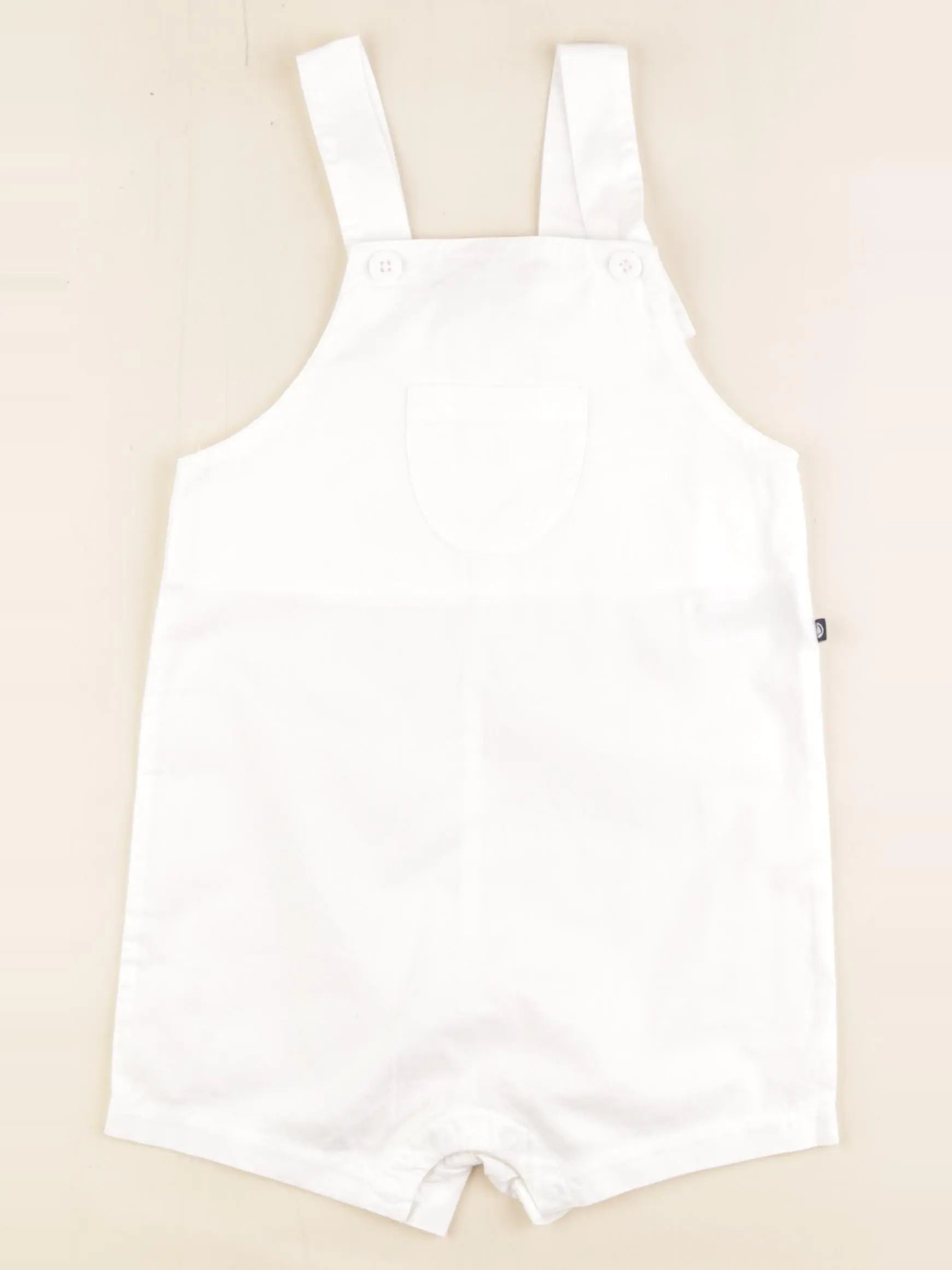 Petit Bateau - salopette blanc - 36 mois