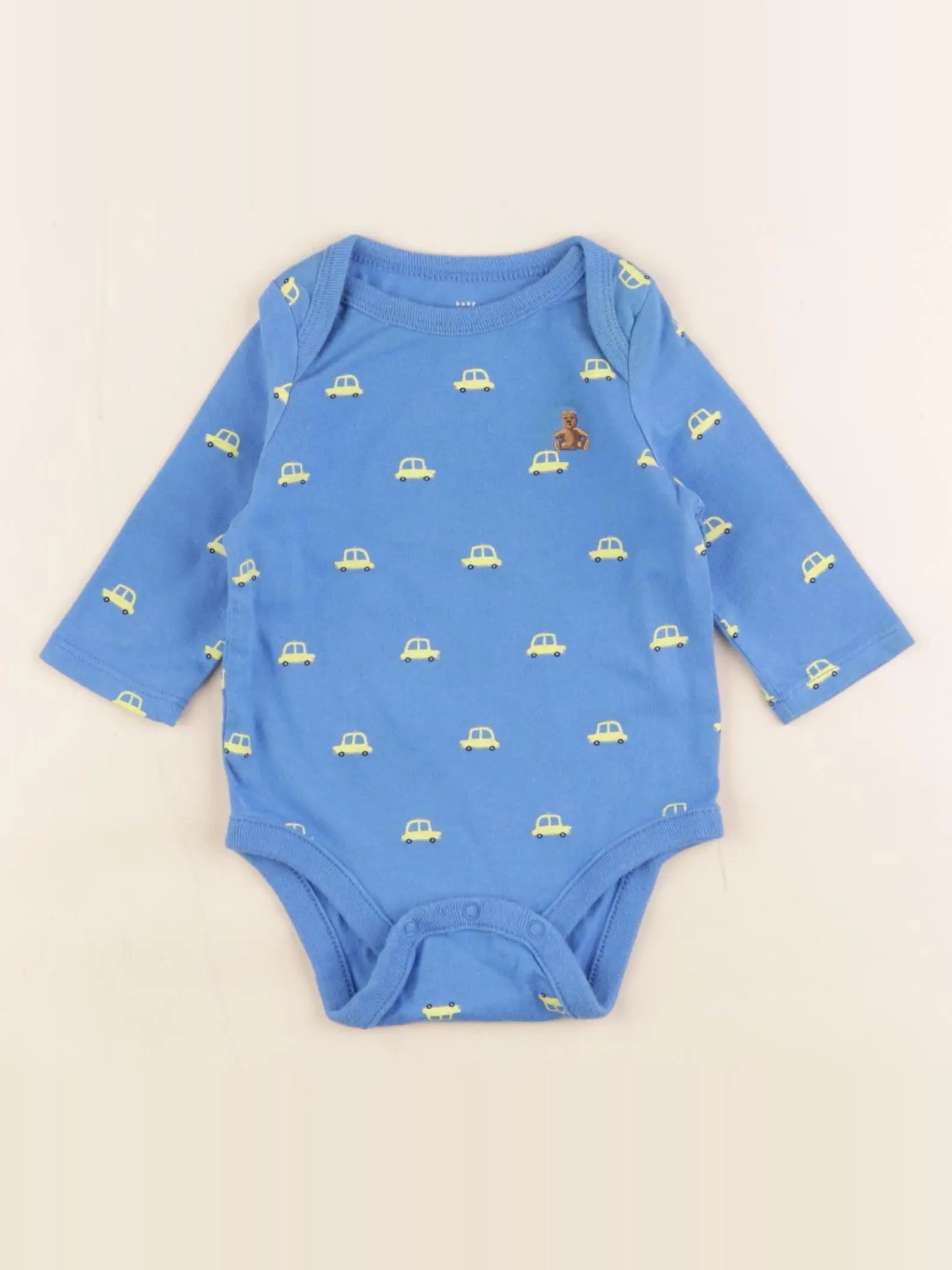 GAP - body bleu - 0/3 mois