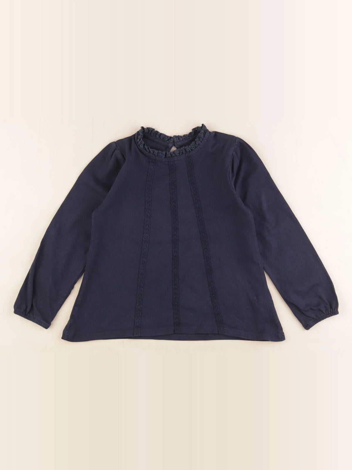Vertbaudet - tee-shirt bleu - 5 ans