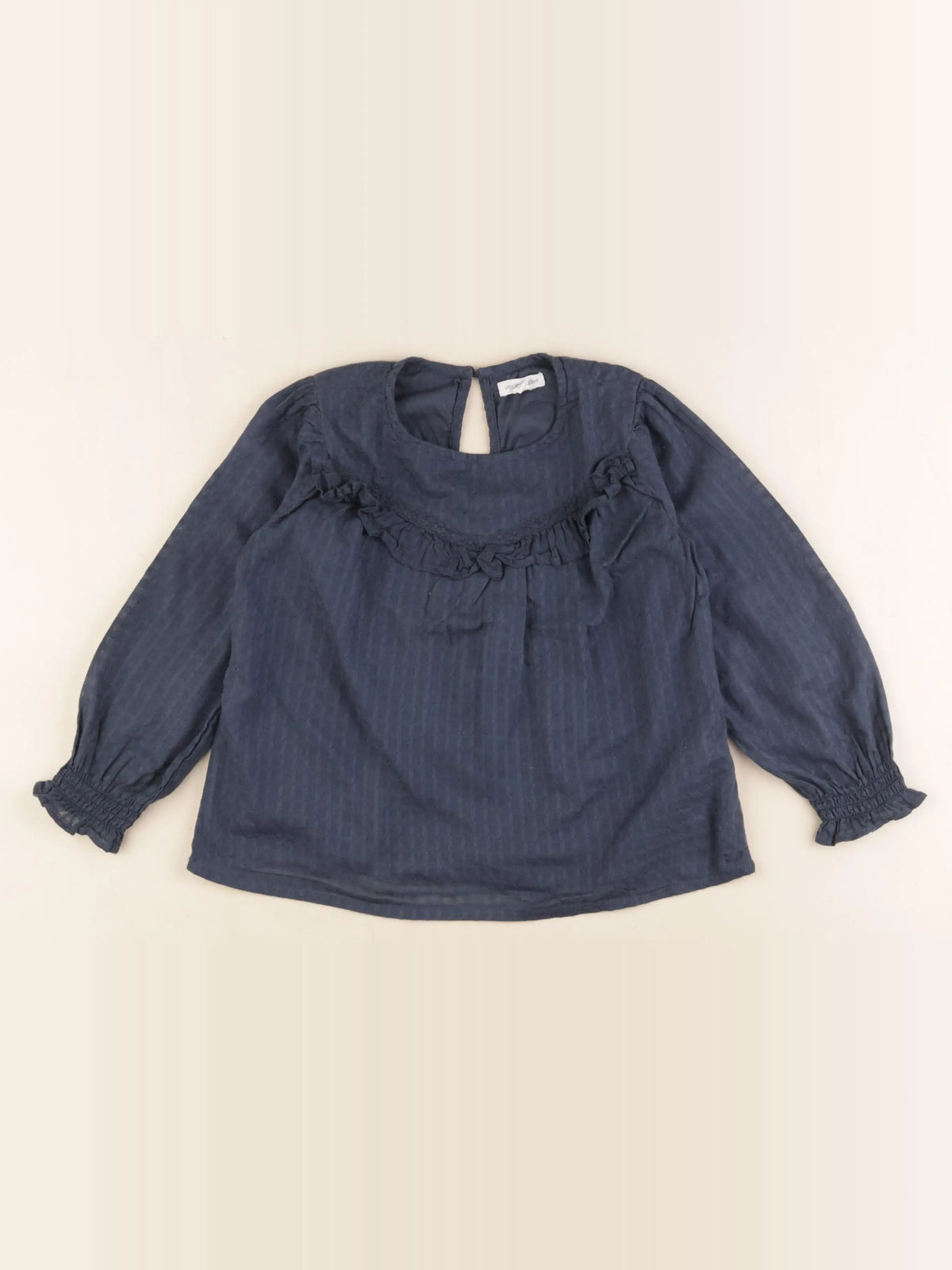 Vertbaudet - blouse bleu - 5 ans