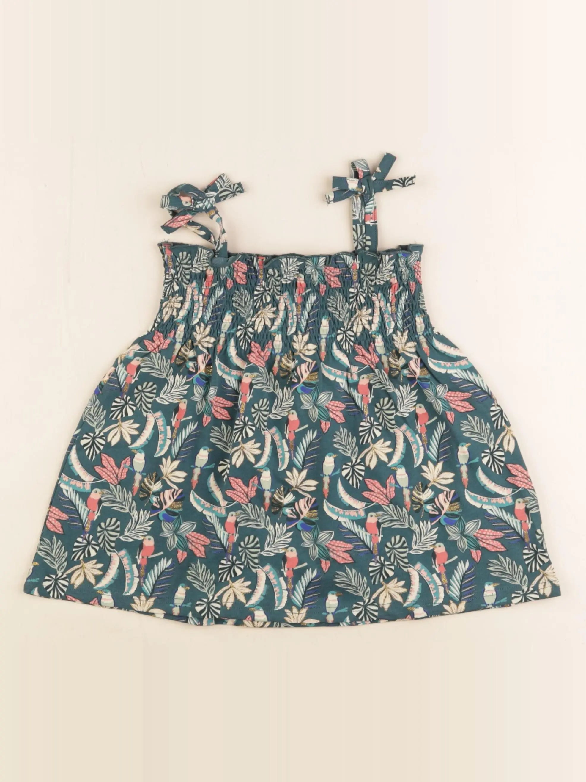 Vertbaudet - débardeur vert - 4 ans