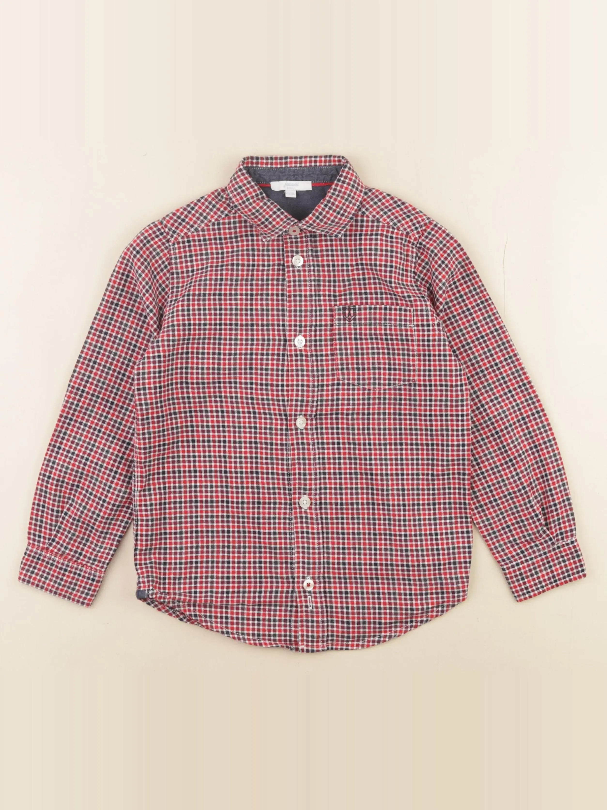 Jacadi - chemise rouge - 6 ans