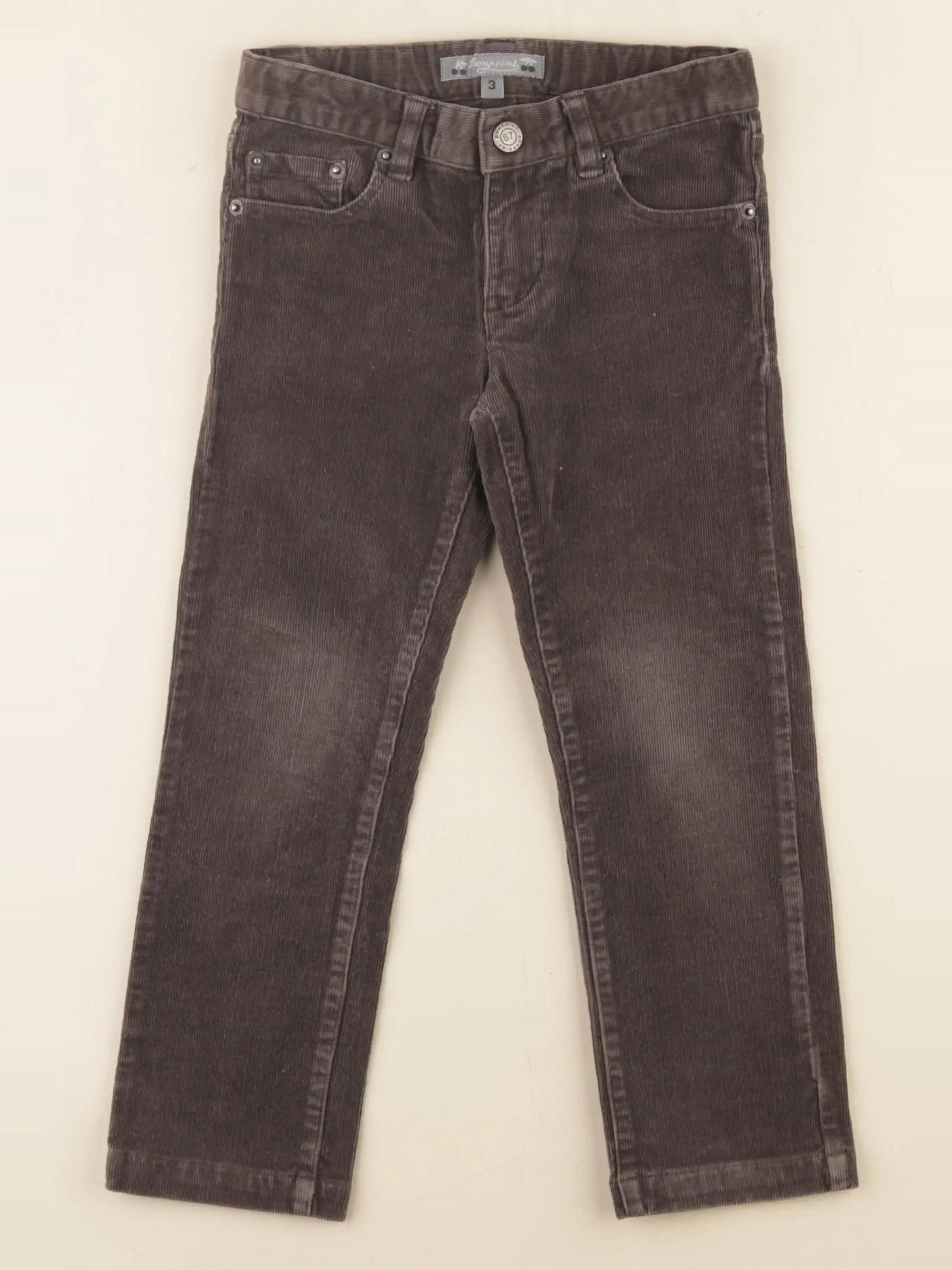 Bonpoint - pantalon marron - 3 ans