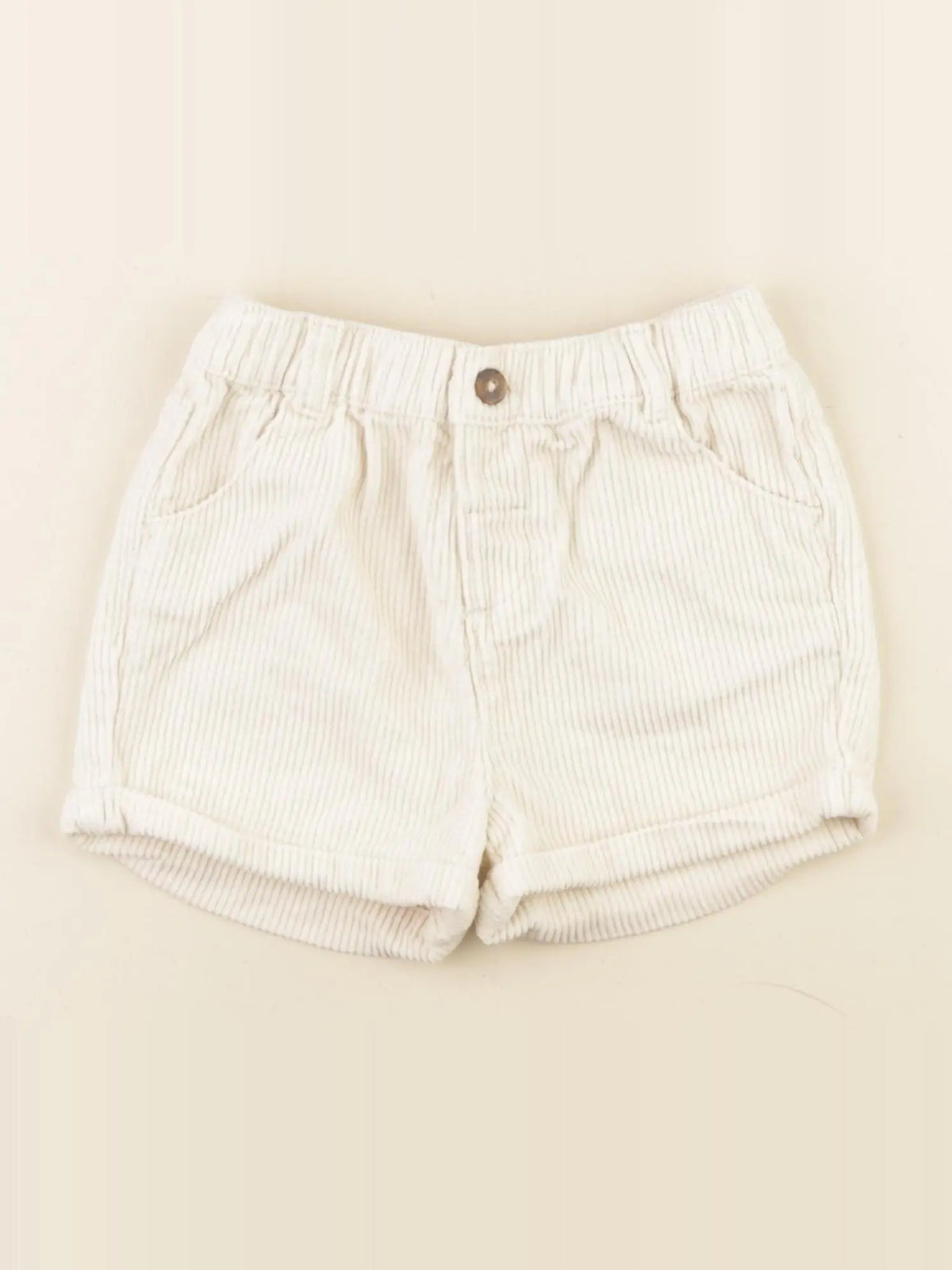 Vertbaudet - short blanc - 24 mois