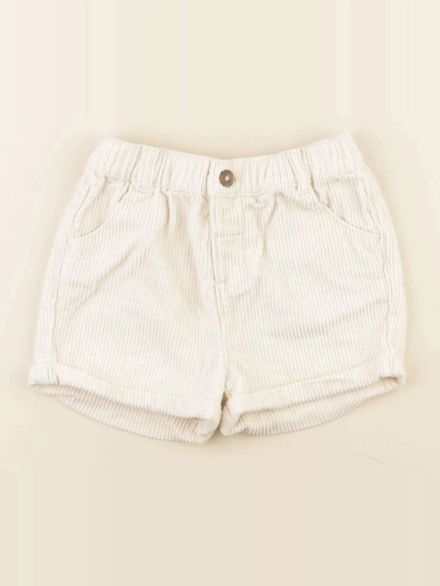 Vertbaudet - short blanc - 24 mois