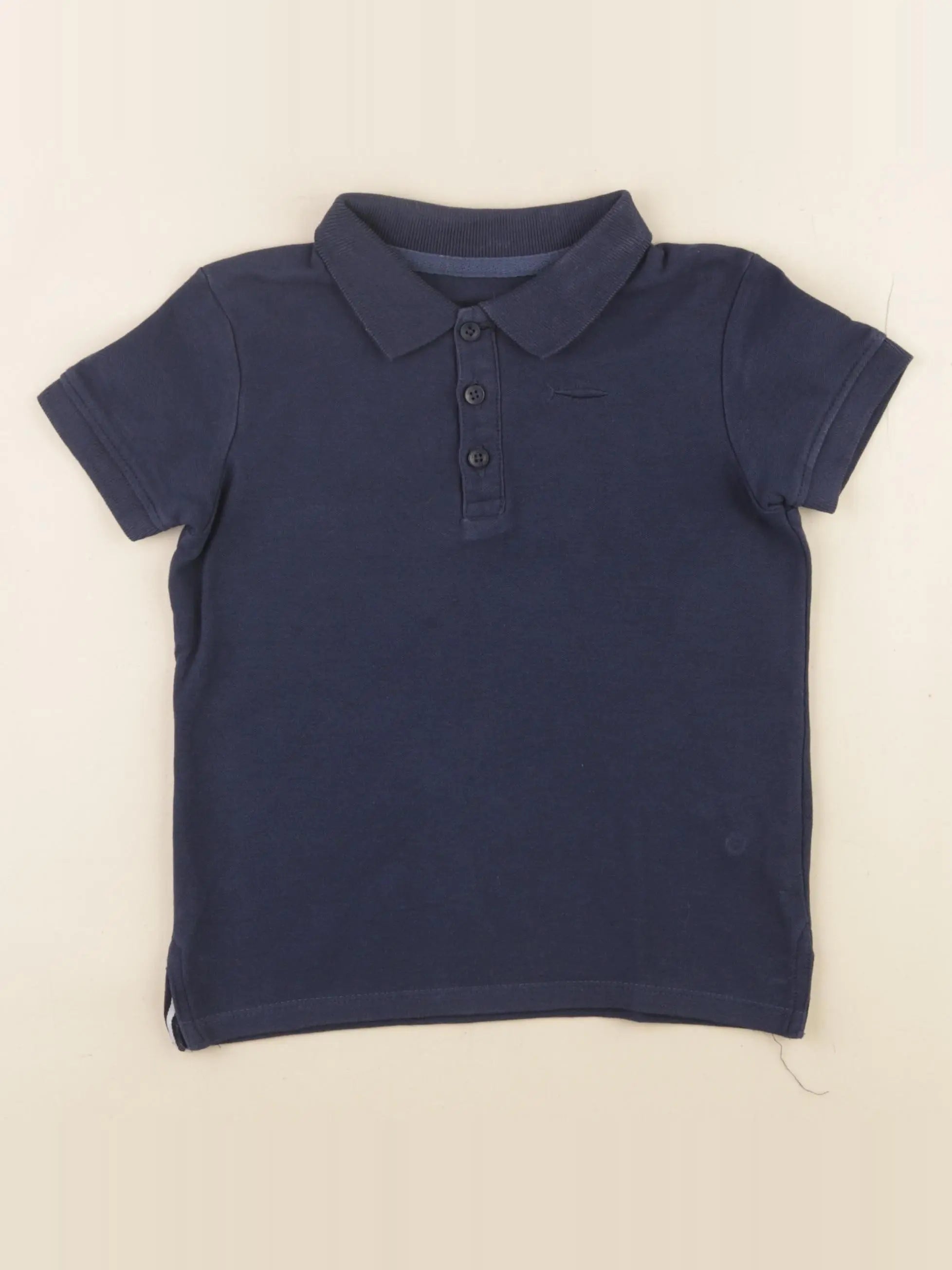 Vertbaudet - polo bleu - 5 ans