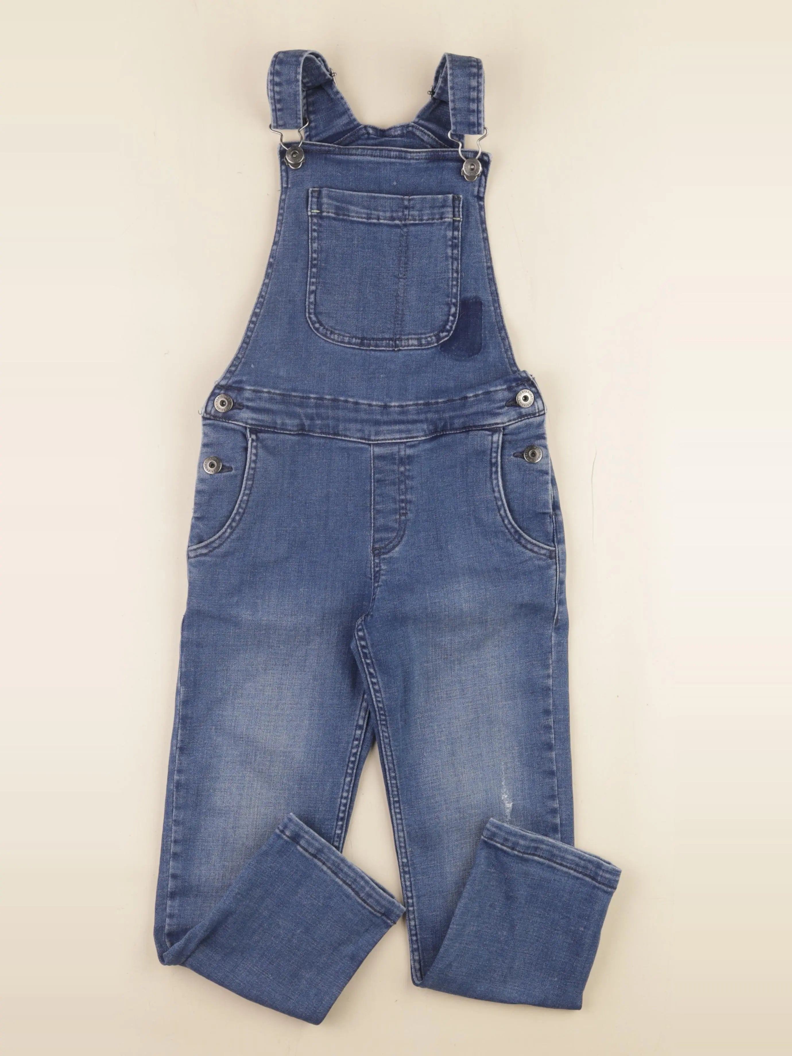 Vertbaudet - salopette bleu - 7 ans