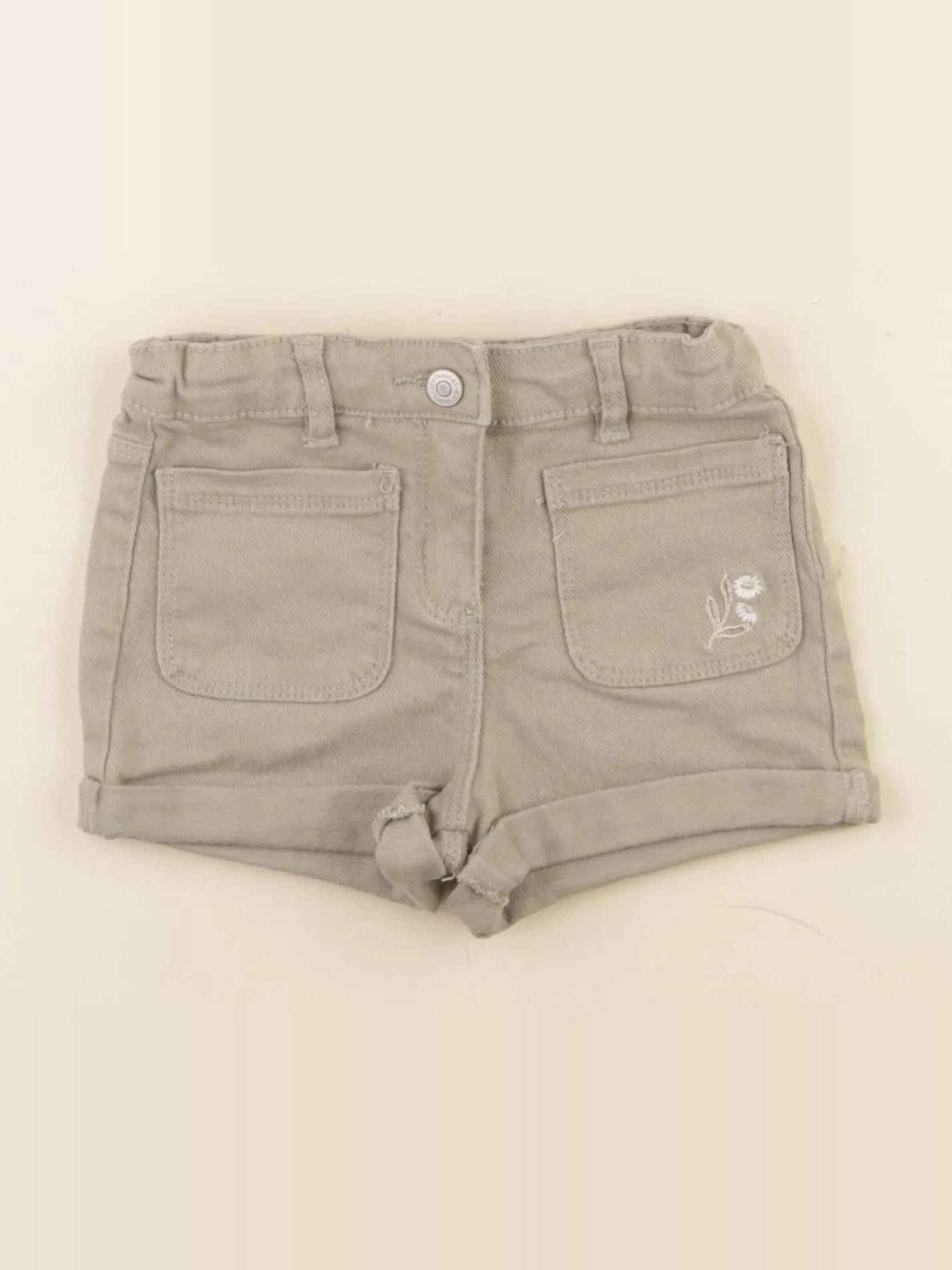 Vertbaudet - short vert - 5 ans