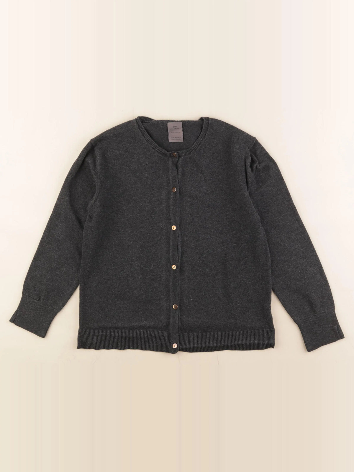 Zara - gilet gris - 9/10 ans