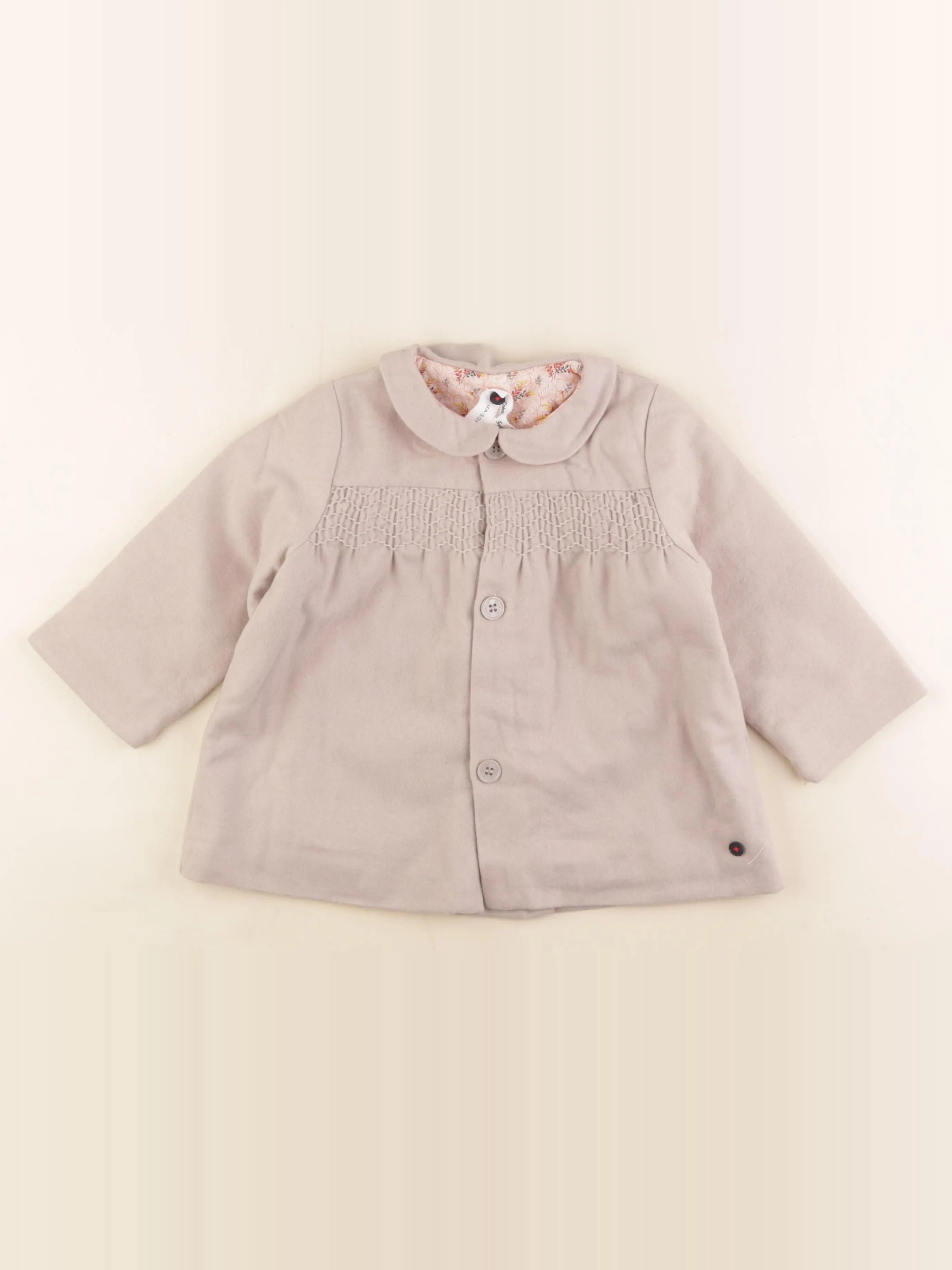 Cyrillus - manteau beige - 24 mois