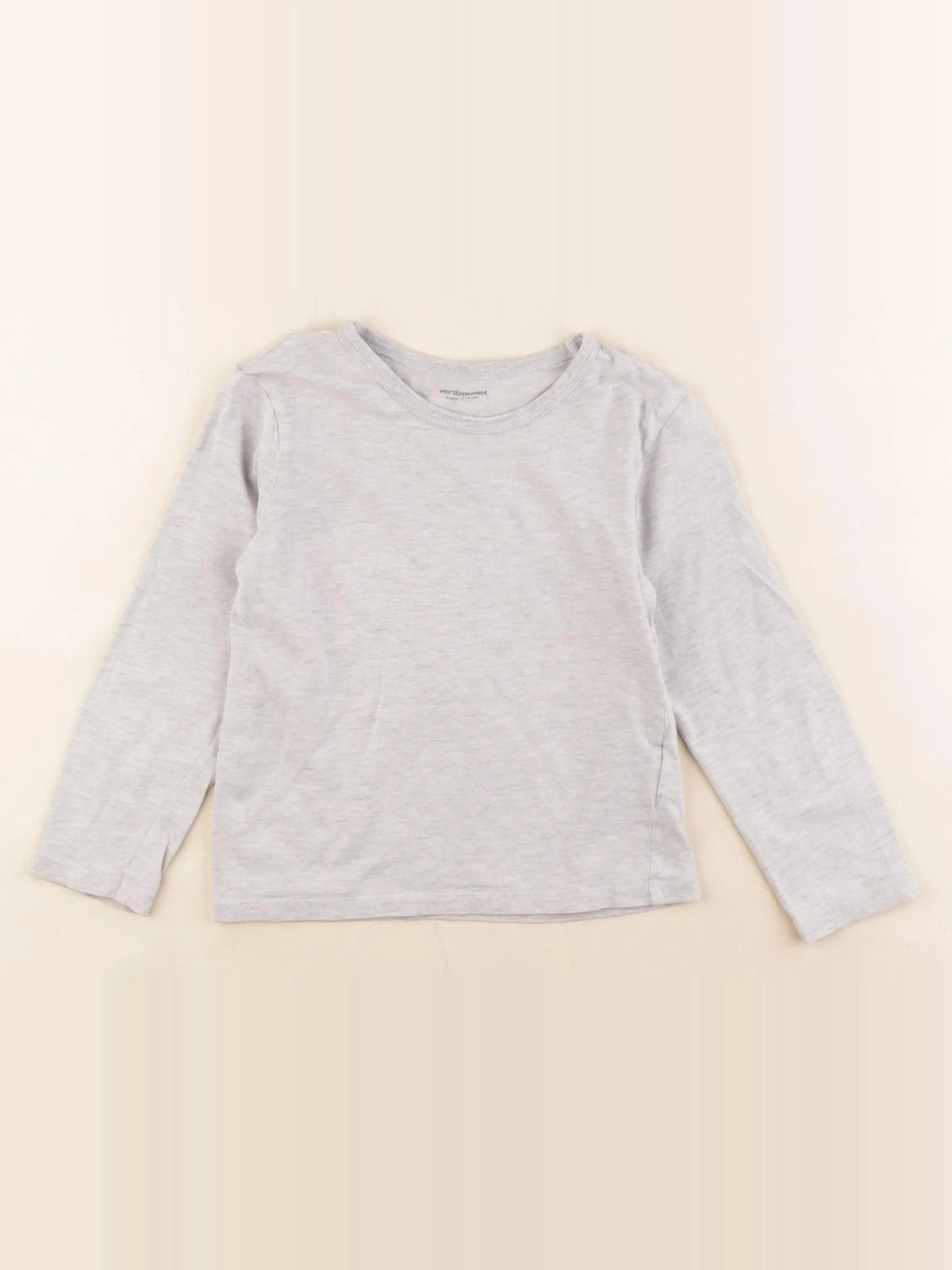 Vertbaudet - maillot de corps gris - 6 ans