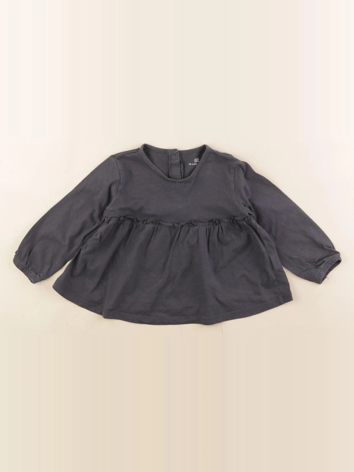 La Redoute - tee-shirt gris - 18 mois