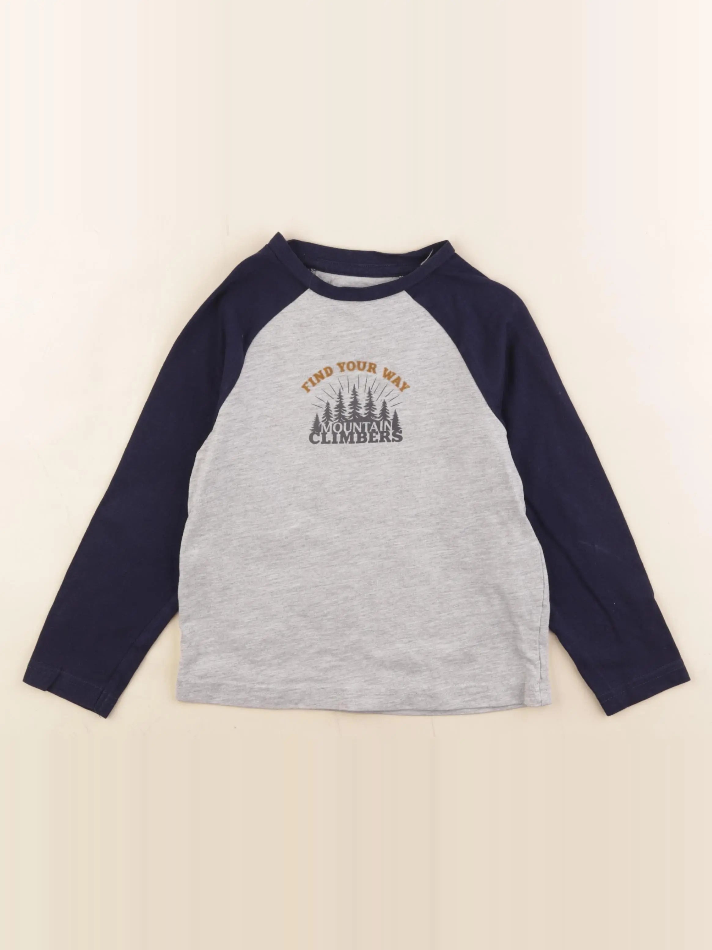 Cadet Rousselle - tee-shirt gris, bleu - 5 ans