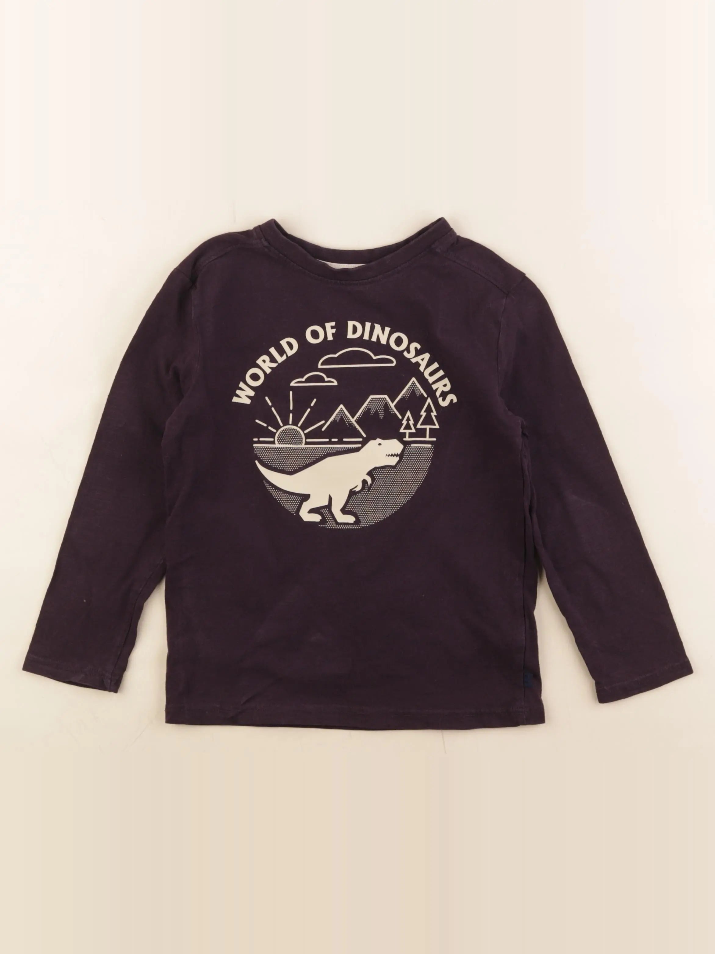 Okaidi - tee-shirt violet - 5 ans