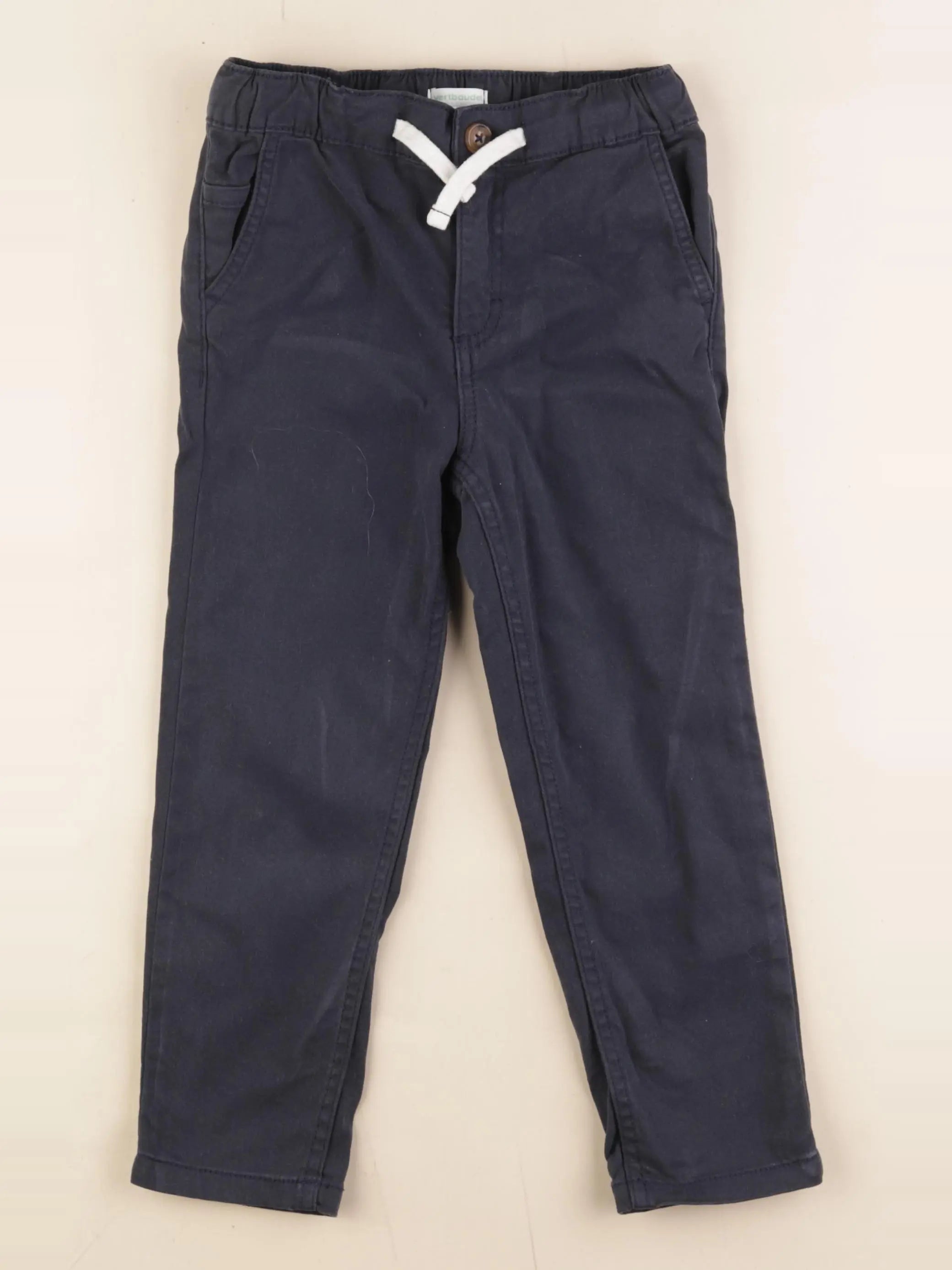 Vertbaudet - pantalon bleu - 5 ans