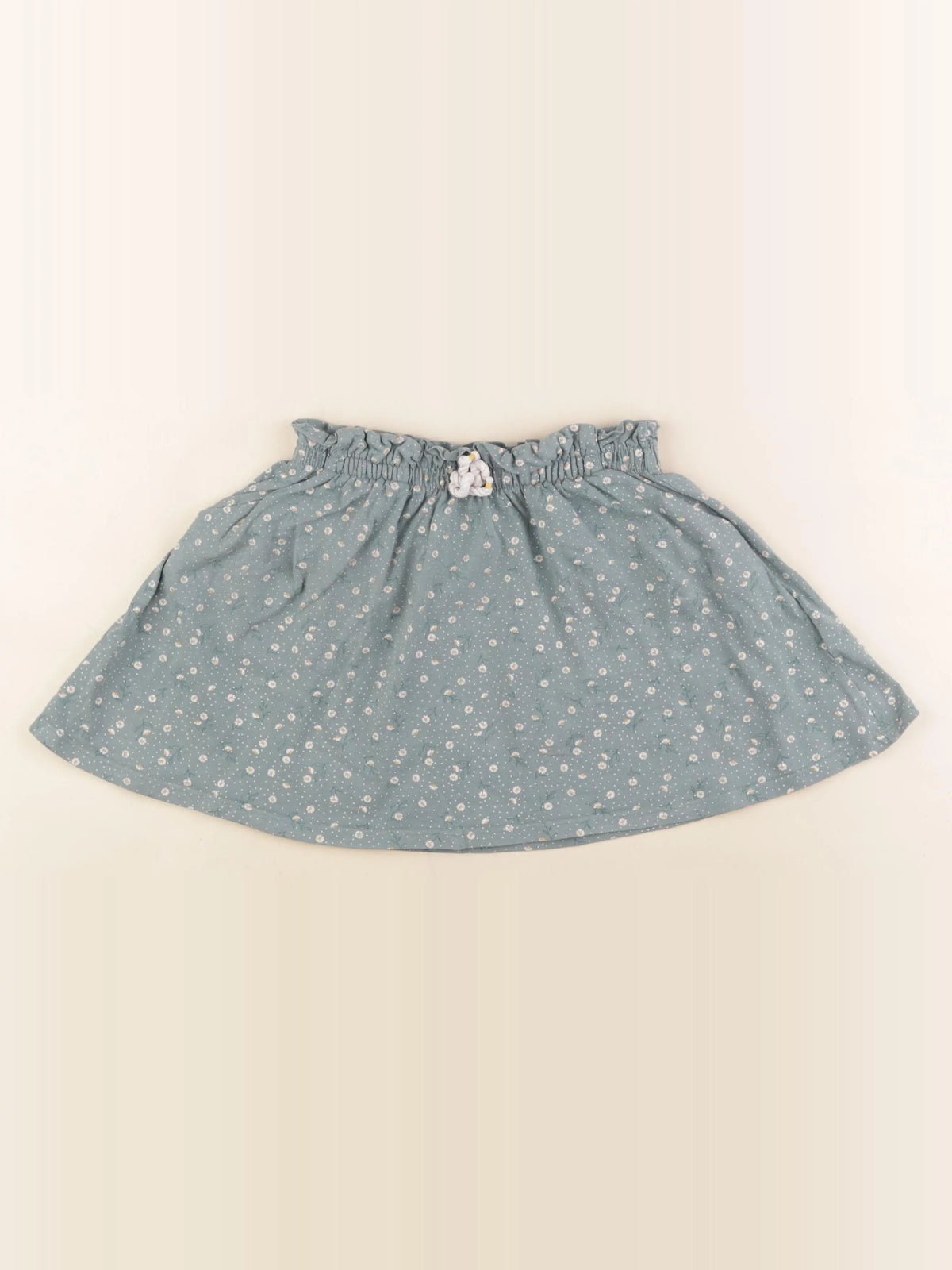 Vertbaudet - jupe vert, jaune - 6 ans