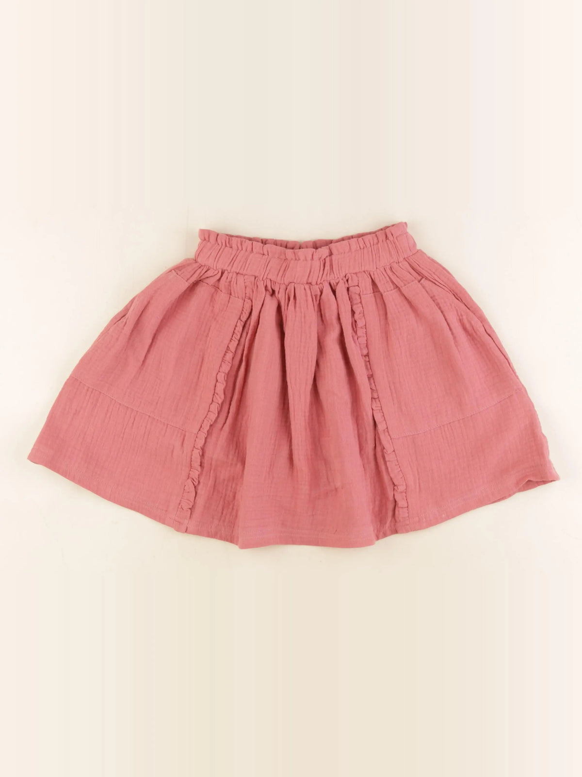 Vertbaudet - jupe rose - 6 ans