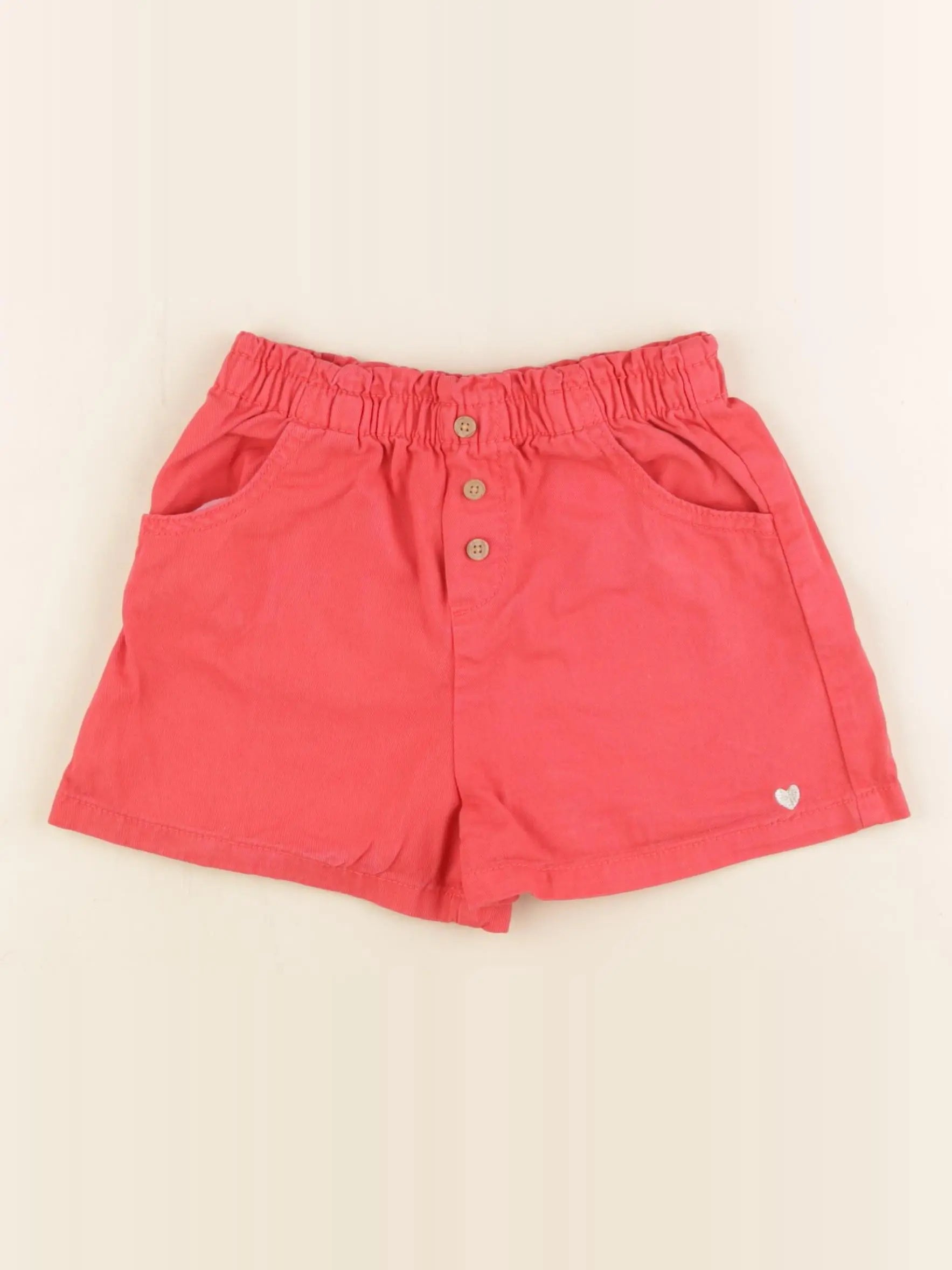 Vertbaudet - short rose - 6 ans