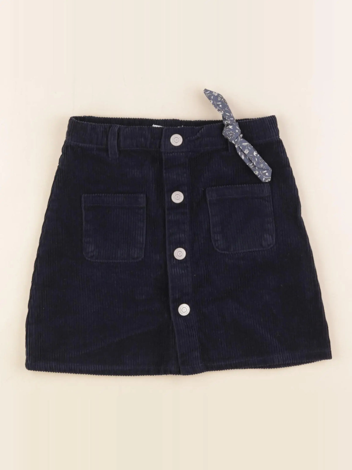 Vertbaudet - jupe bleu - 6 ans