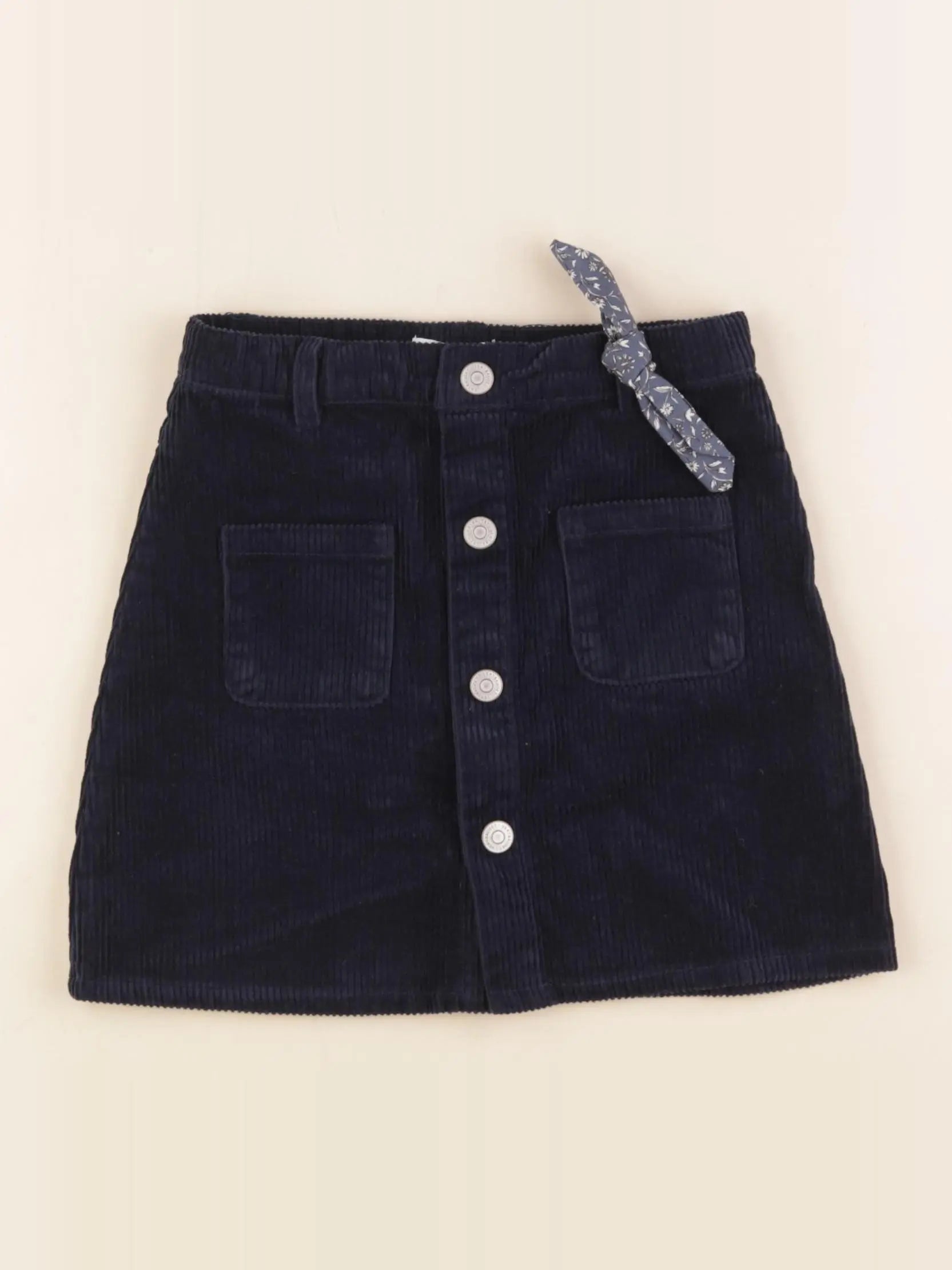 Vertbaudet - jupe bleu - 6 ans