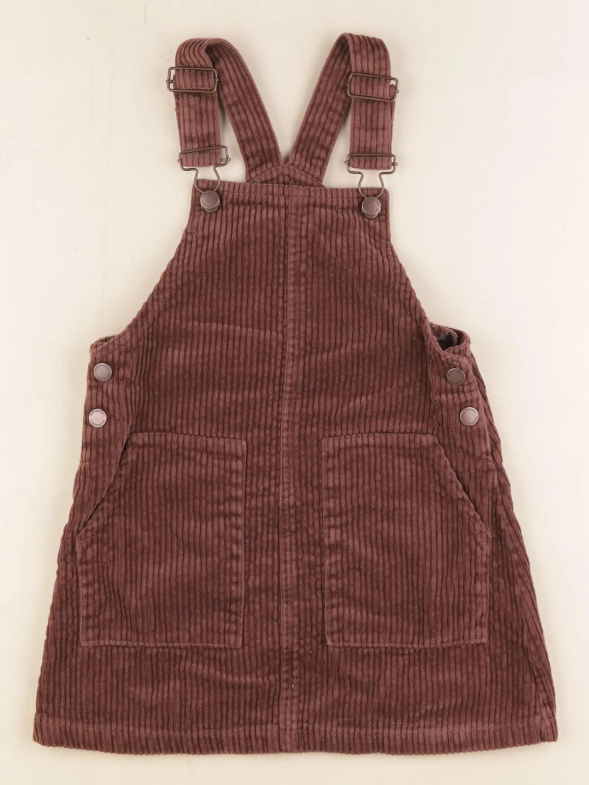Vertbaudet - robe marron - 6 ans
