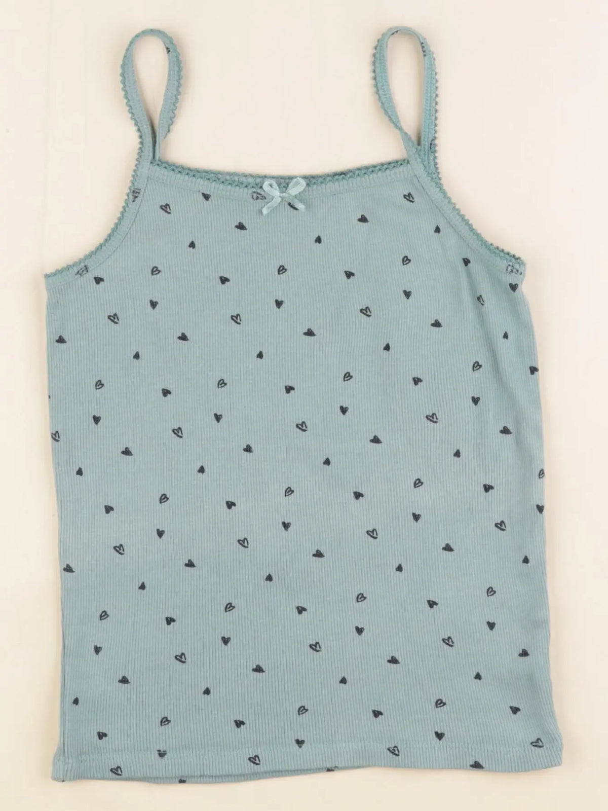 Vertbaudet - maillot de corps vert, bleu - 8 ans