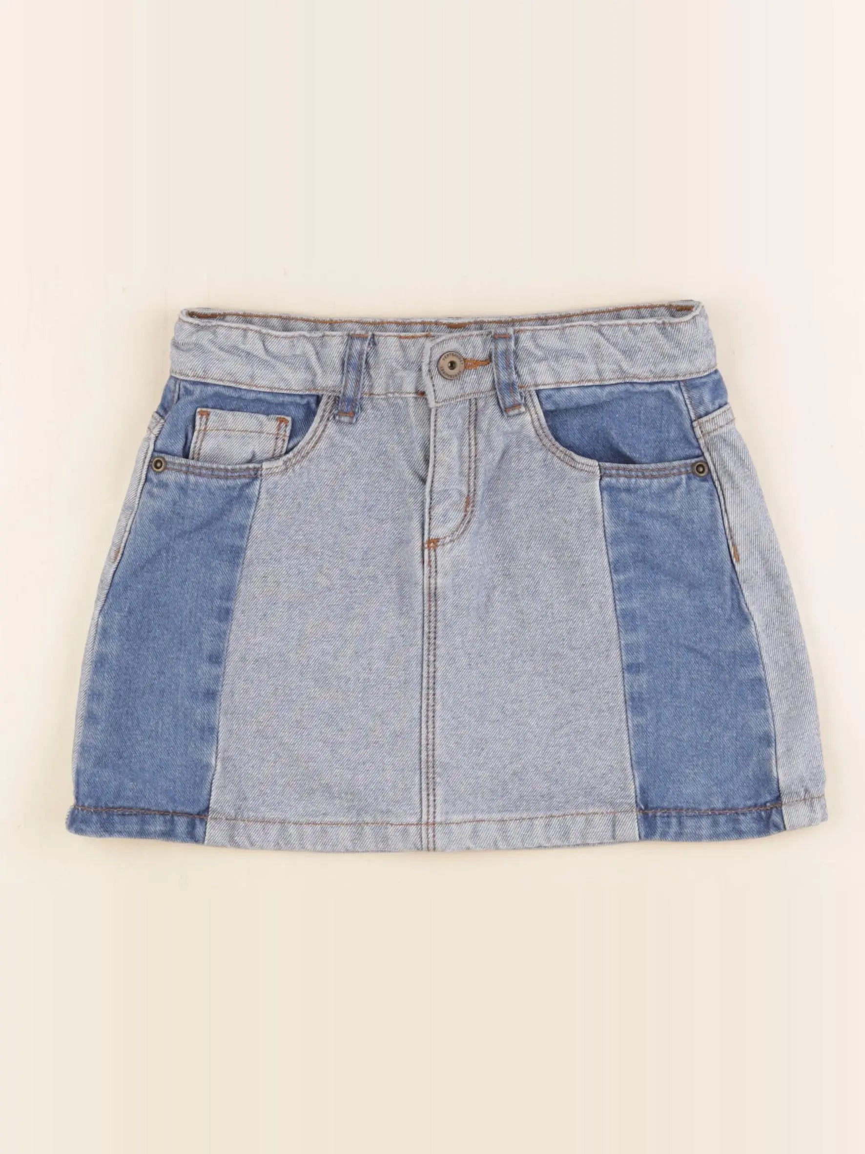 Vertbaudet - jupe bleu - 8 ans