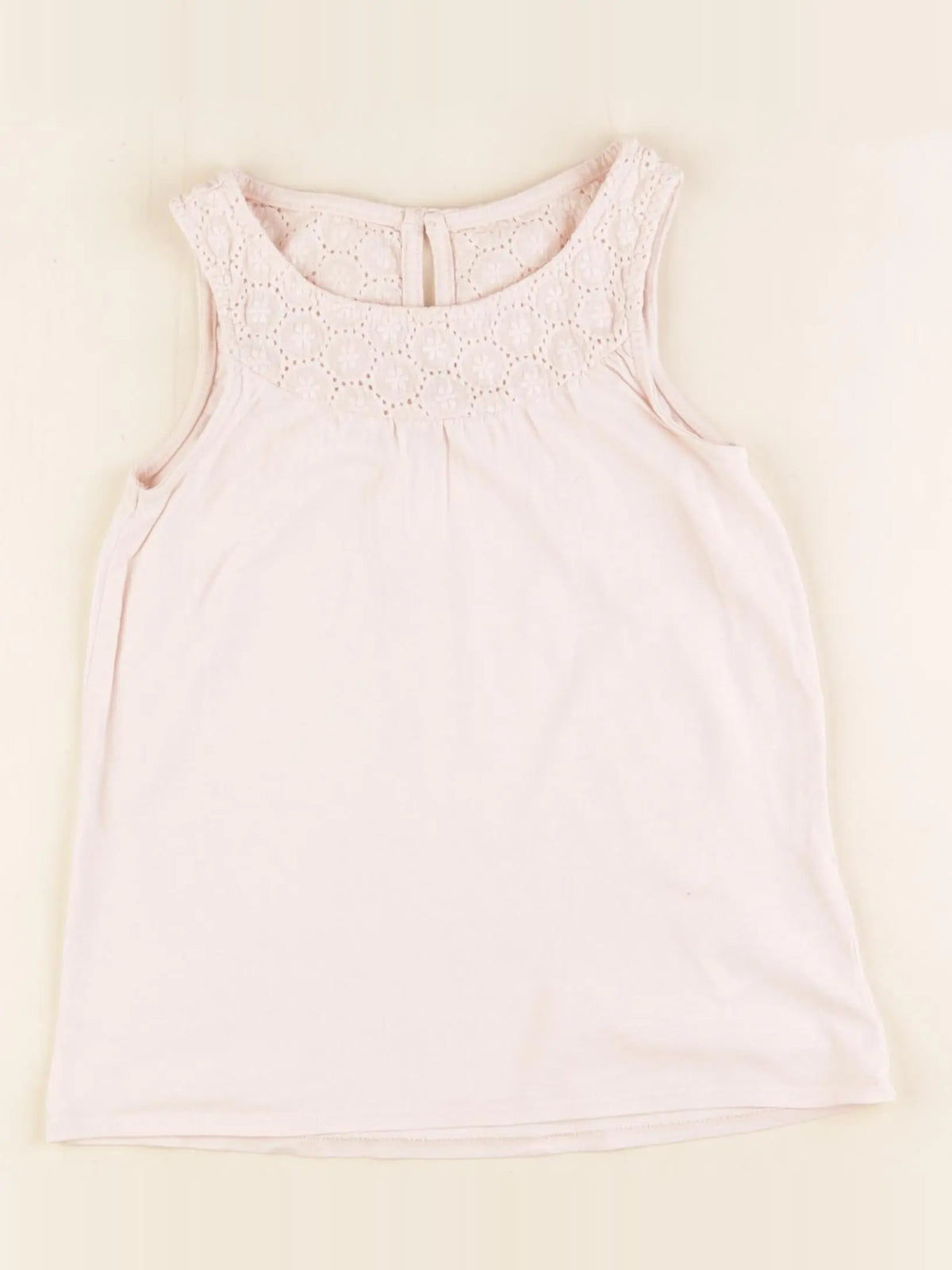 Vertbaudet - débardeur rose - 8 ans