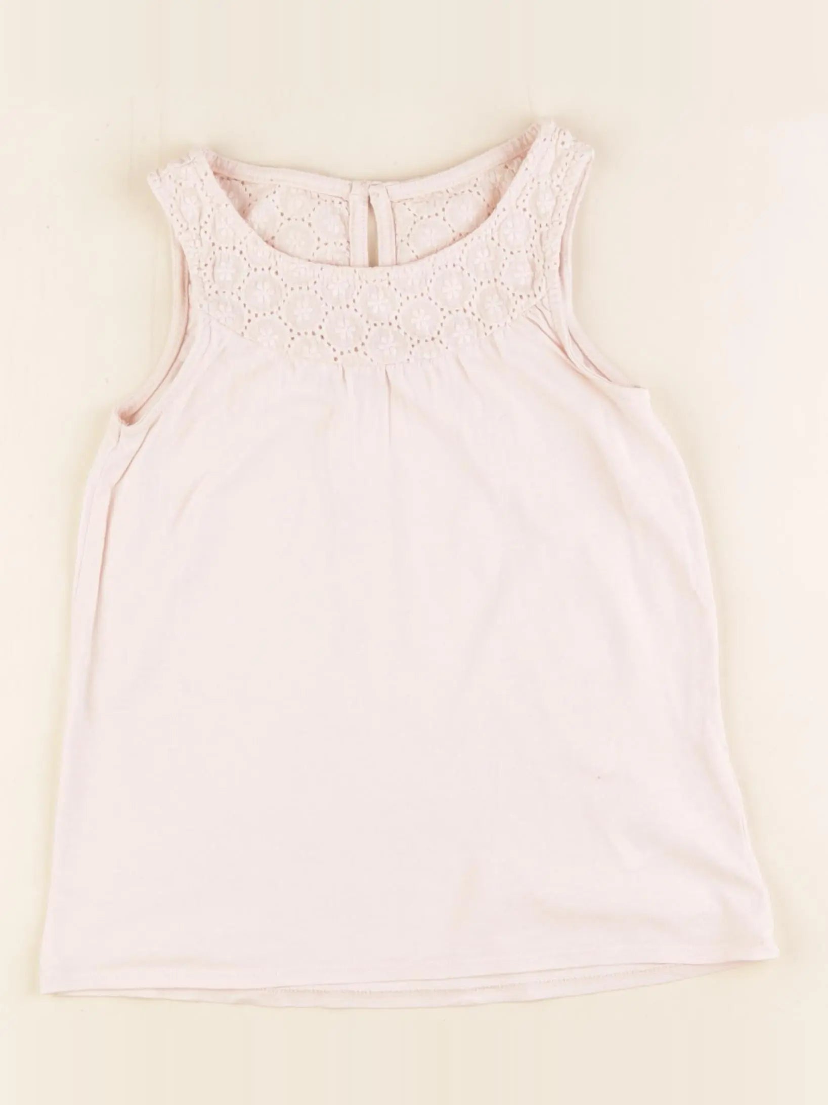 Vertbaudet - débardeur rose - 8 ans