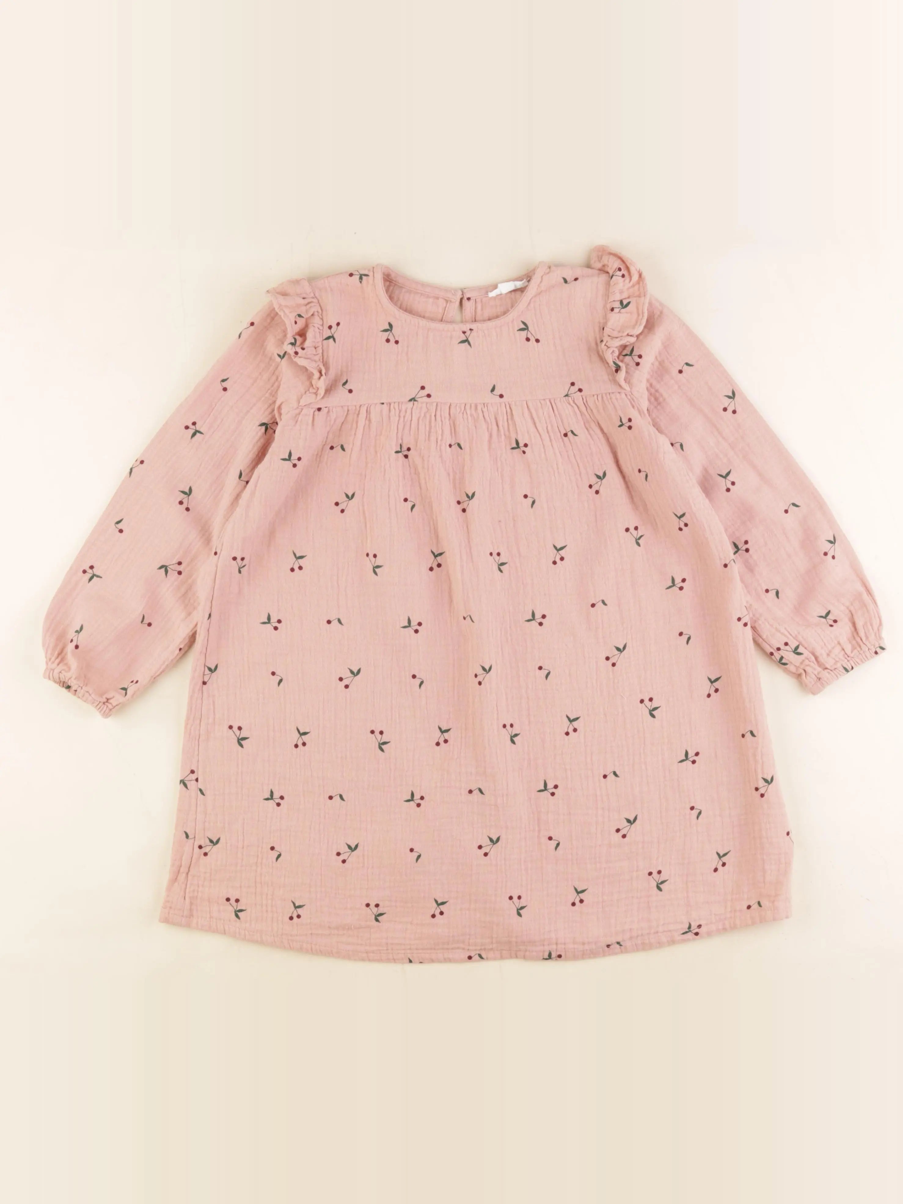Vertbaudet - robe rose - 6 ans