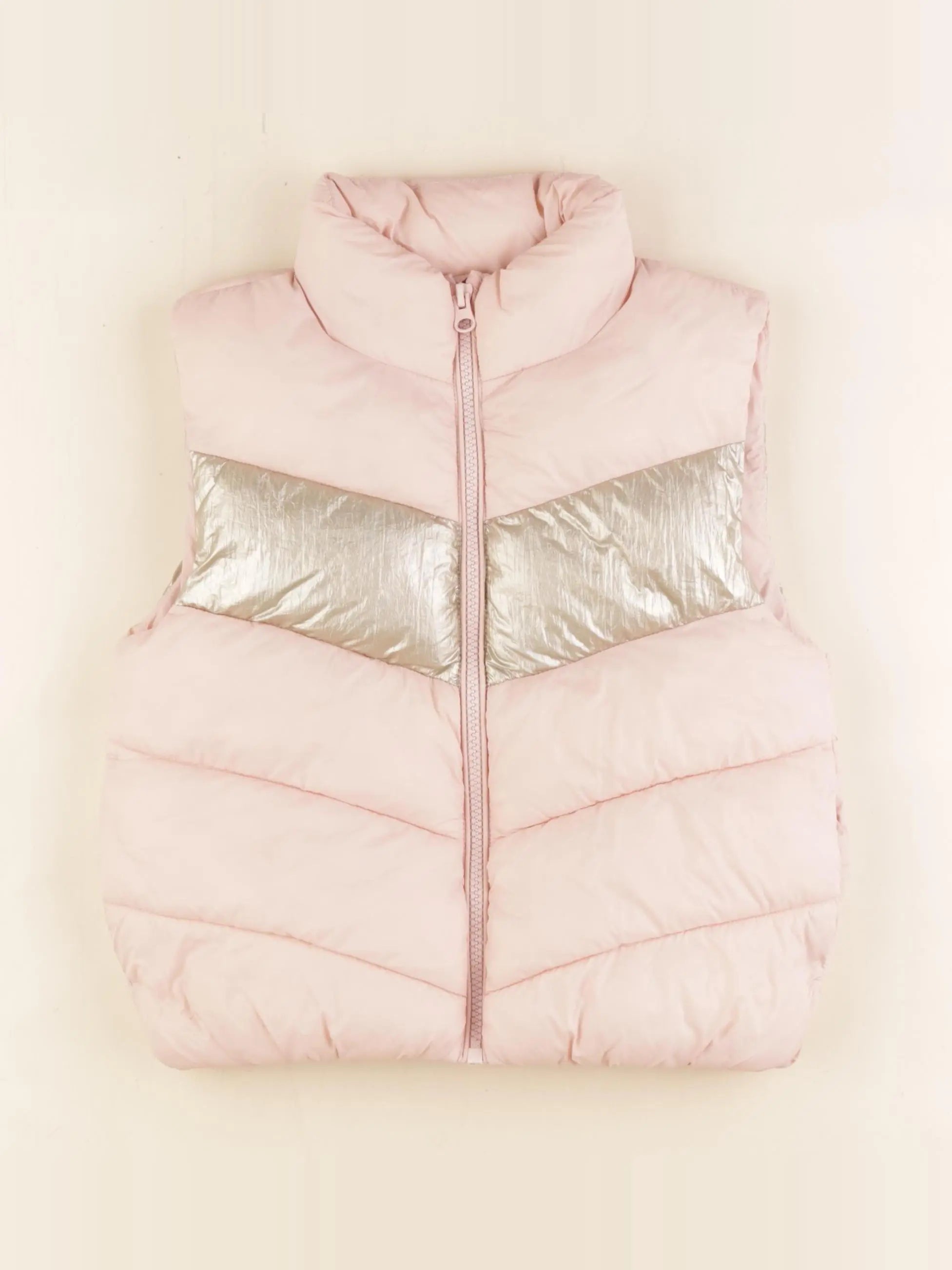 Vertbaudet - doudoune rose - 6 ans