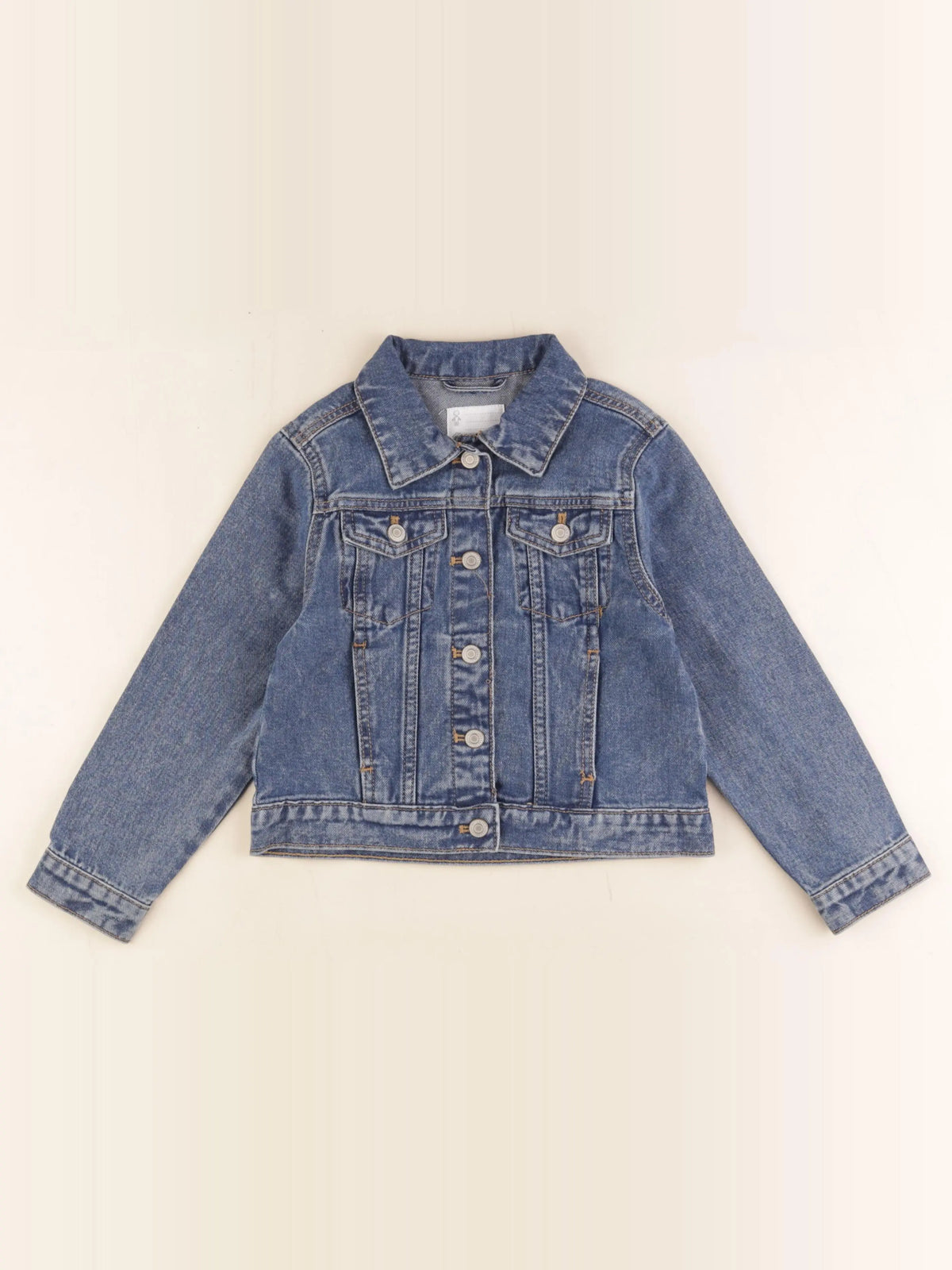 Vertbaudet - veste bleu - 6 ans