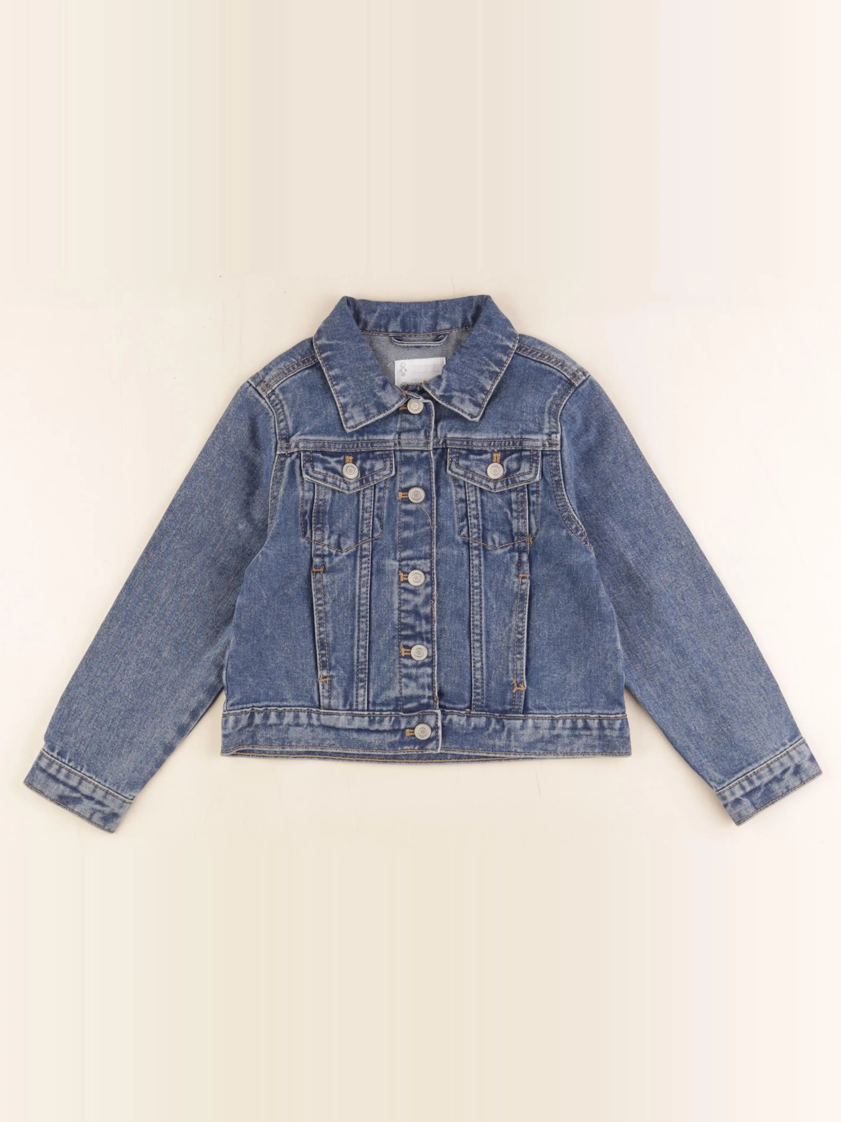 Vertbaudet - veste bleu - 6 ans