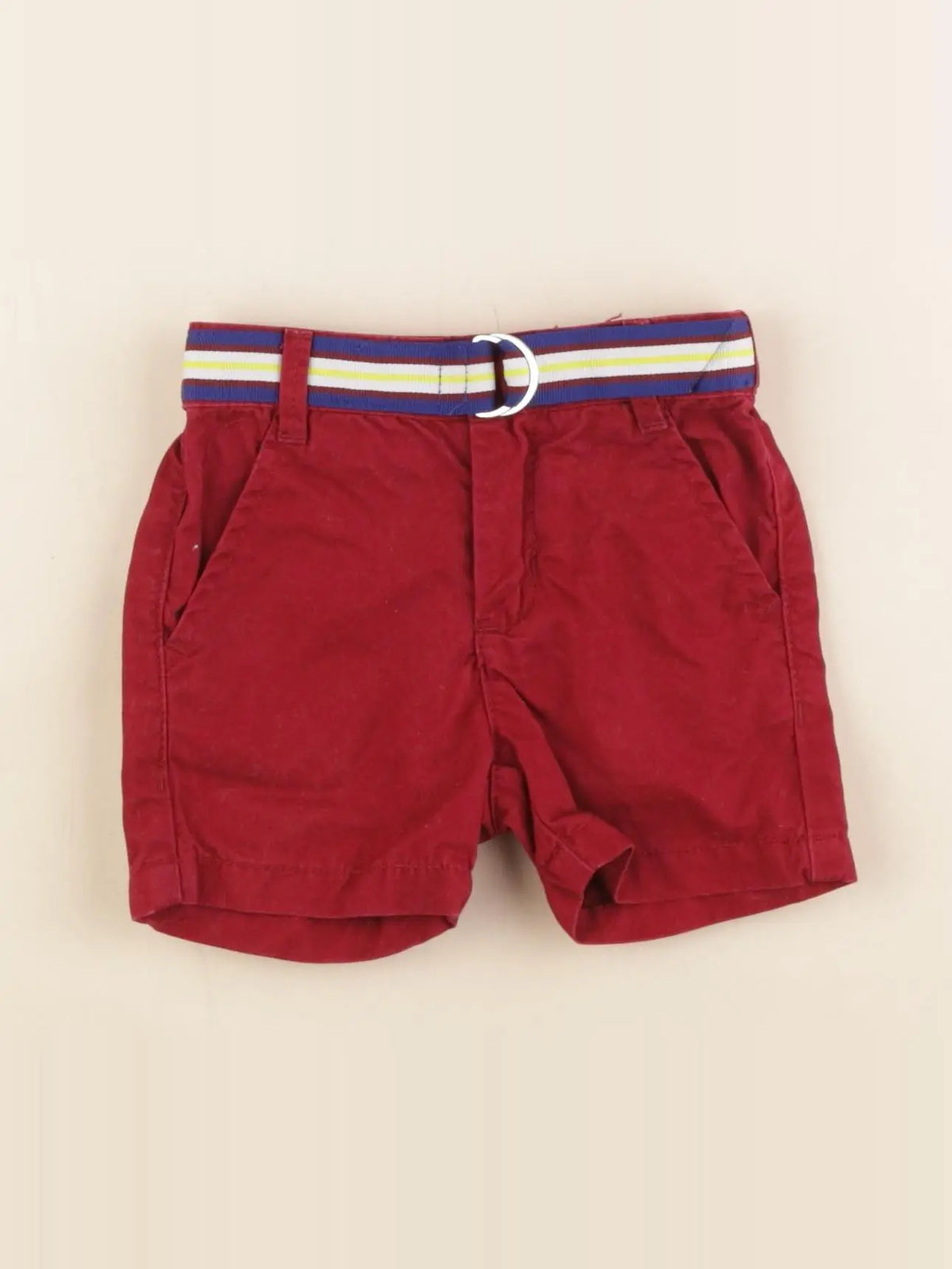 Jacadi - short rouge - 6 mois