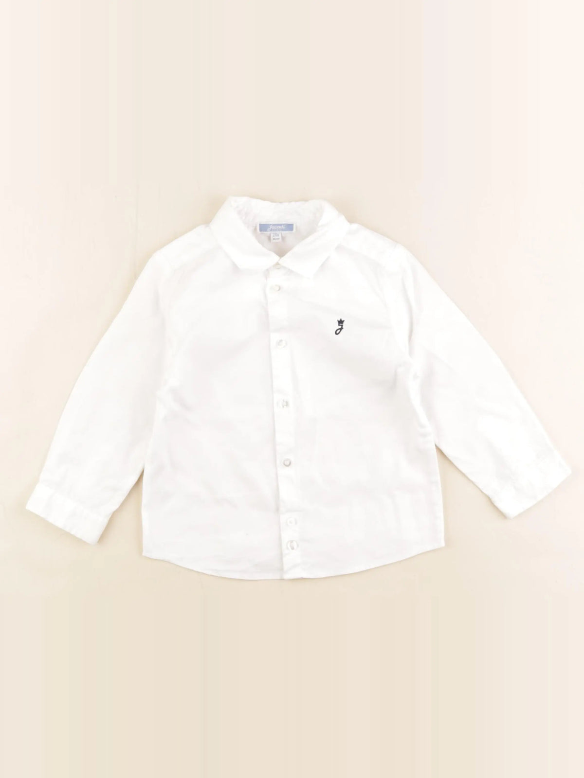 Jacadi - chemise blanc - 24 mois